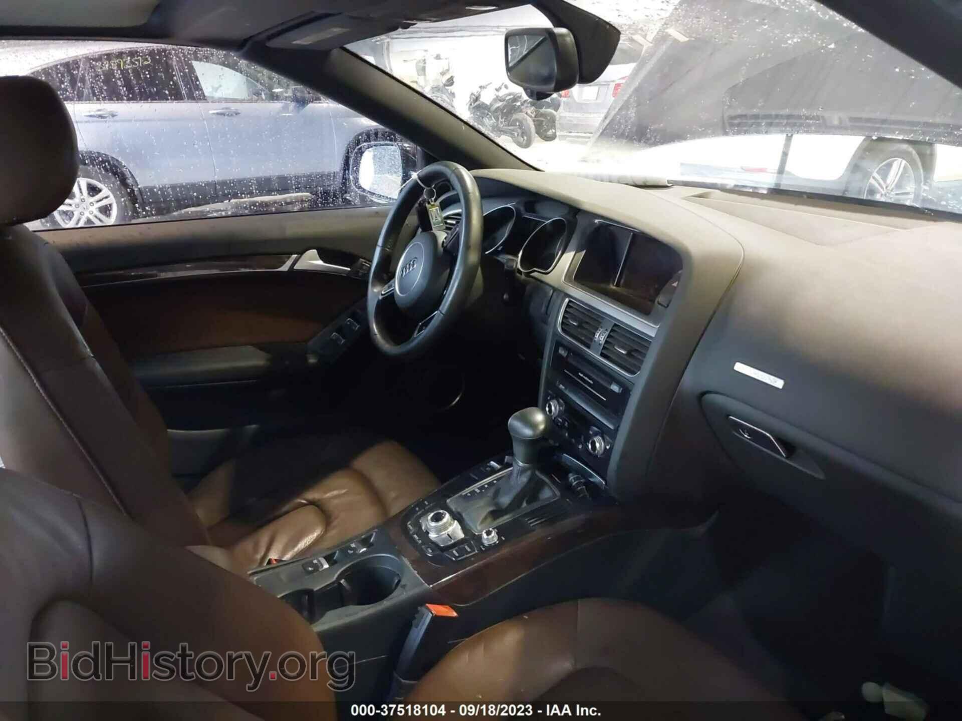 2013 AUDI A5 - VIN: WAULFAFH6DN011525 - Фото 5