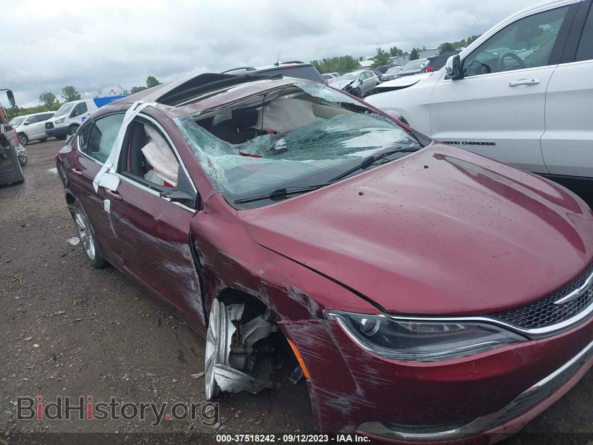 Фотография 1C3CCCABXGN141925 - CHRYSLER 200 2016