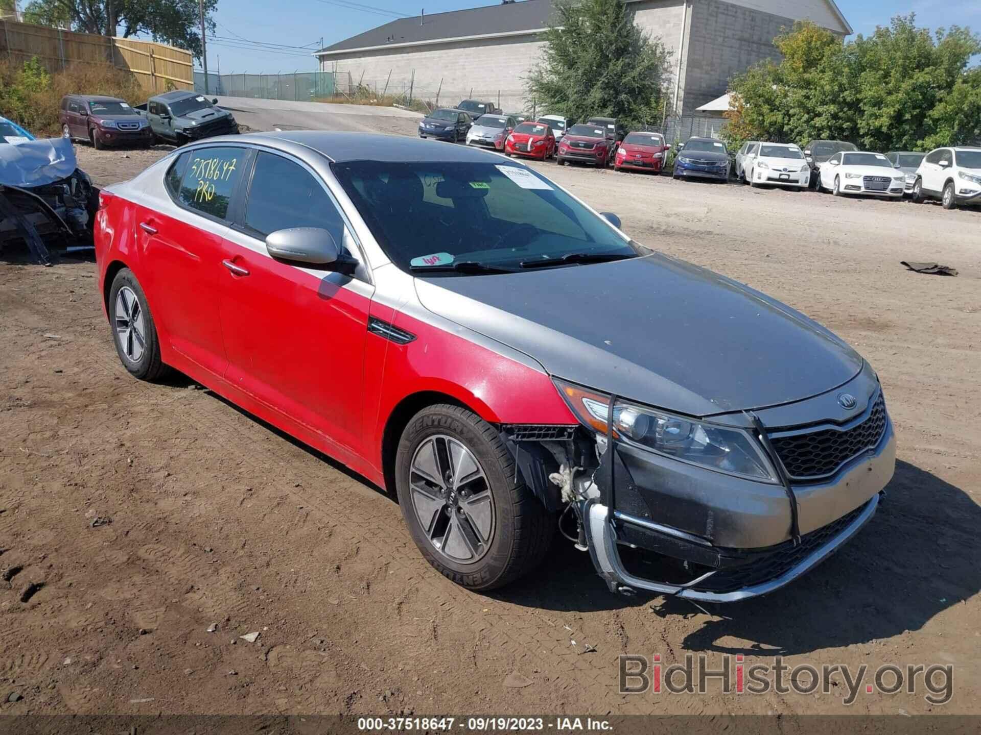 Photo KNAGM4AD6D5046174 - KIA OPTIMA HYBRID 2013