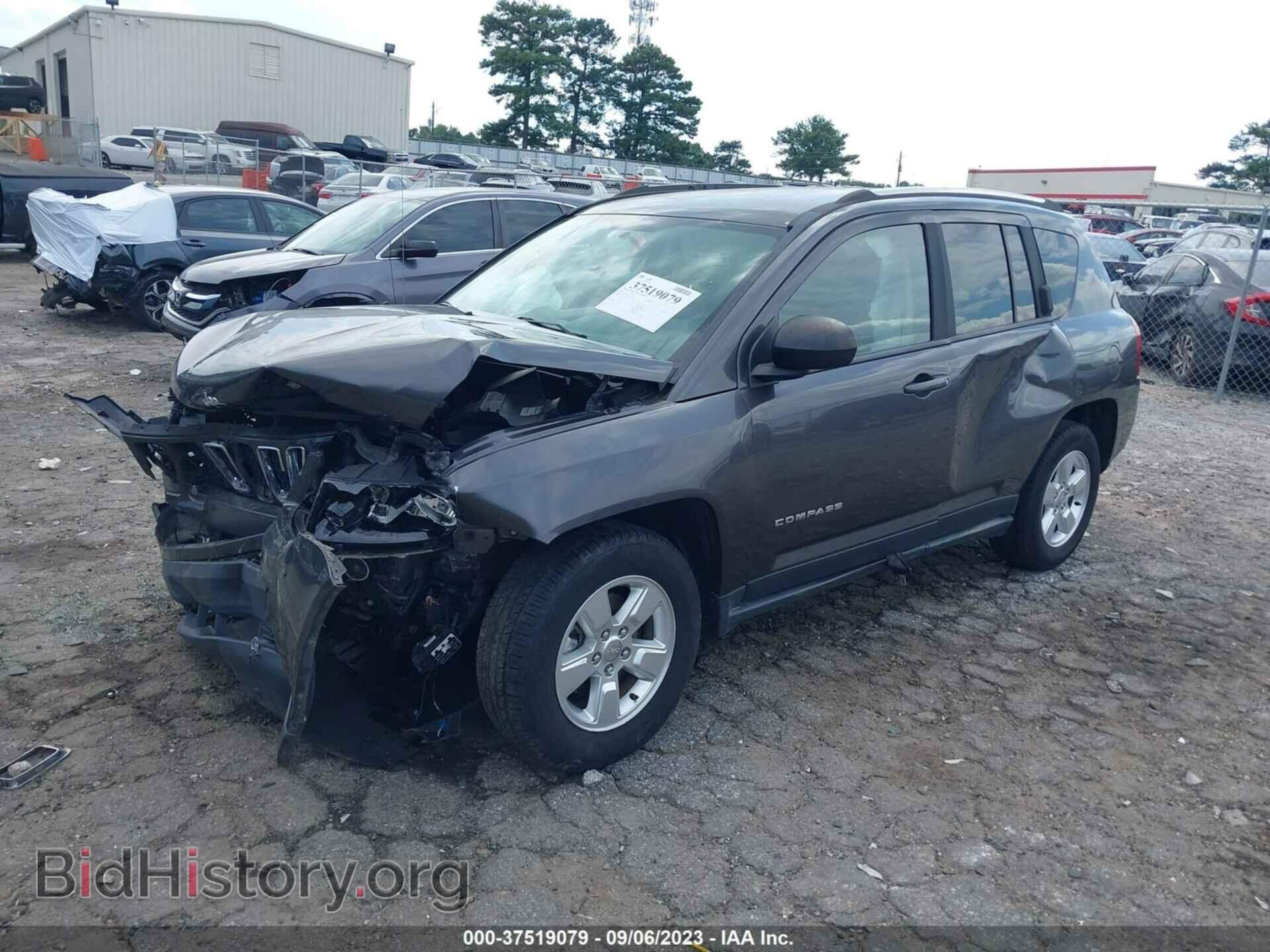 2014 JEEP COMPASS - VIN: 1C4NJCBA2ED777659 - Фото 2