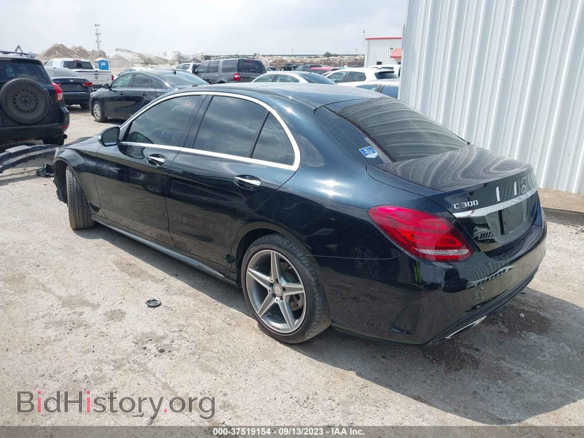 2015 MERCEDES-BENZ C-CLASS - VIN: 55SWF4KB4FU040962 - Фото 3
