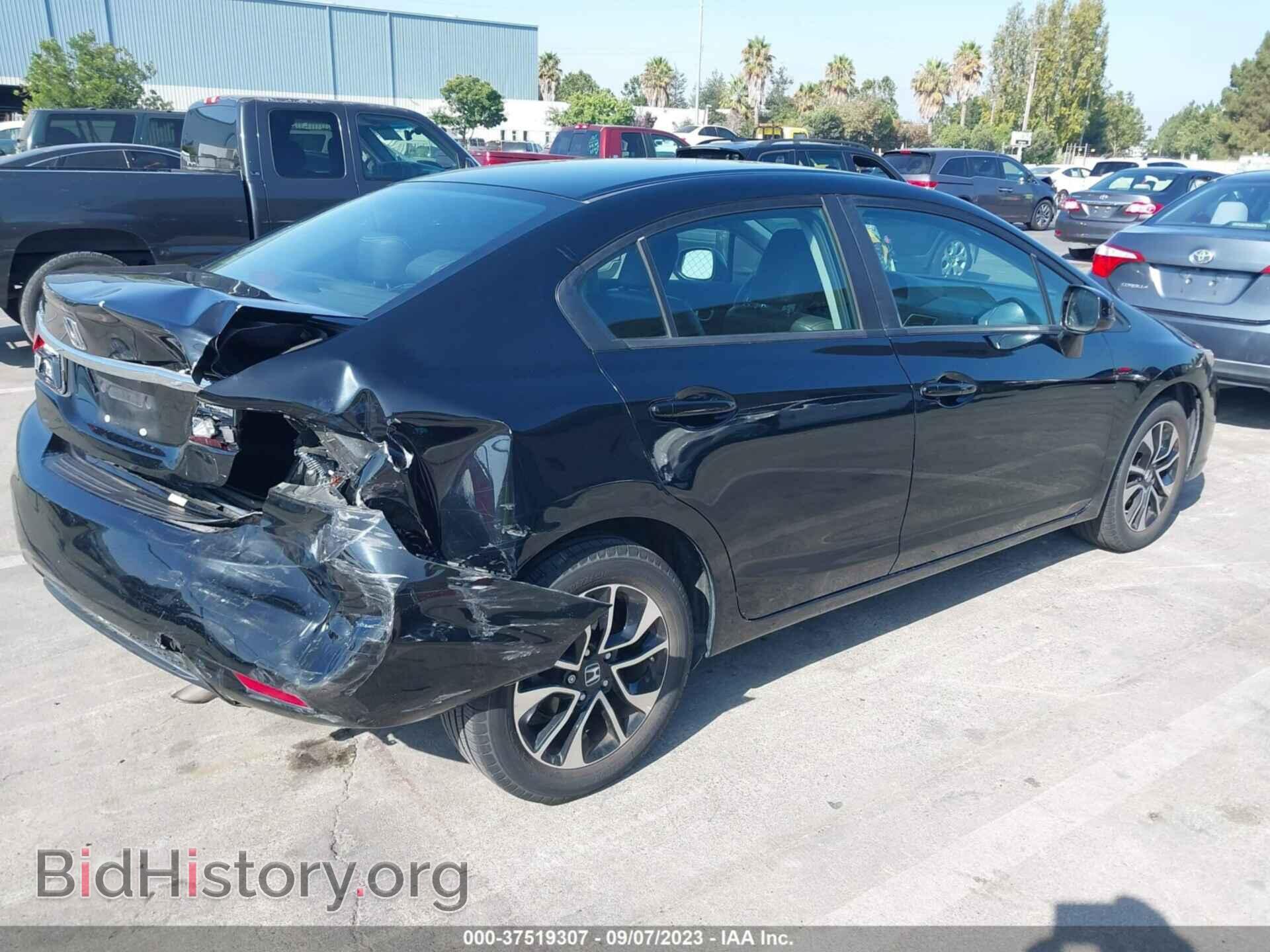 2013 HONDA CIVIC SDN - VIN: 19XFB2F94DE222625 - Фото 4