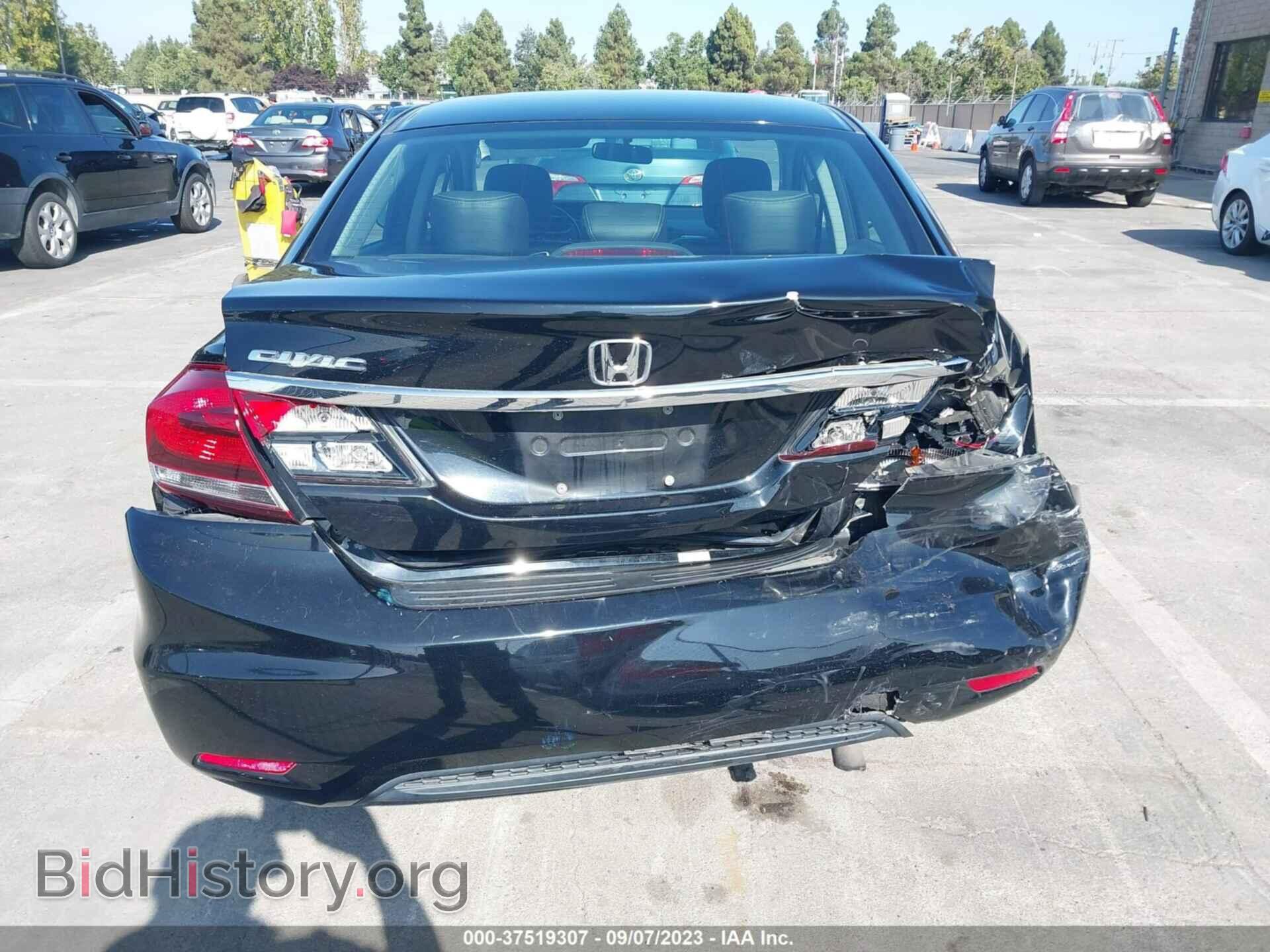 2013 HONDA CIVIC SDN - VIN: 19XFB2F94DE222625 - Фото 6
