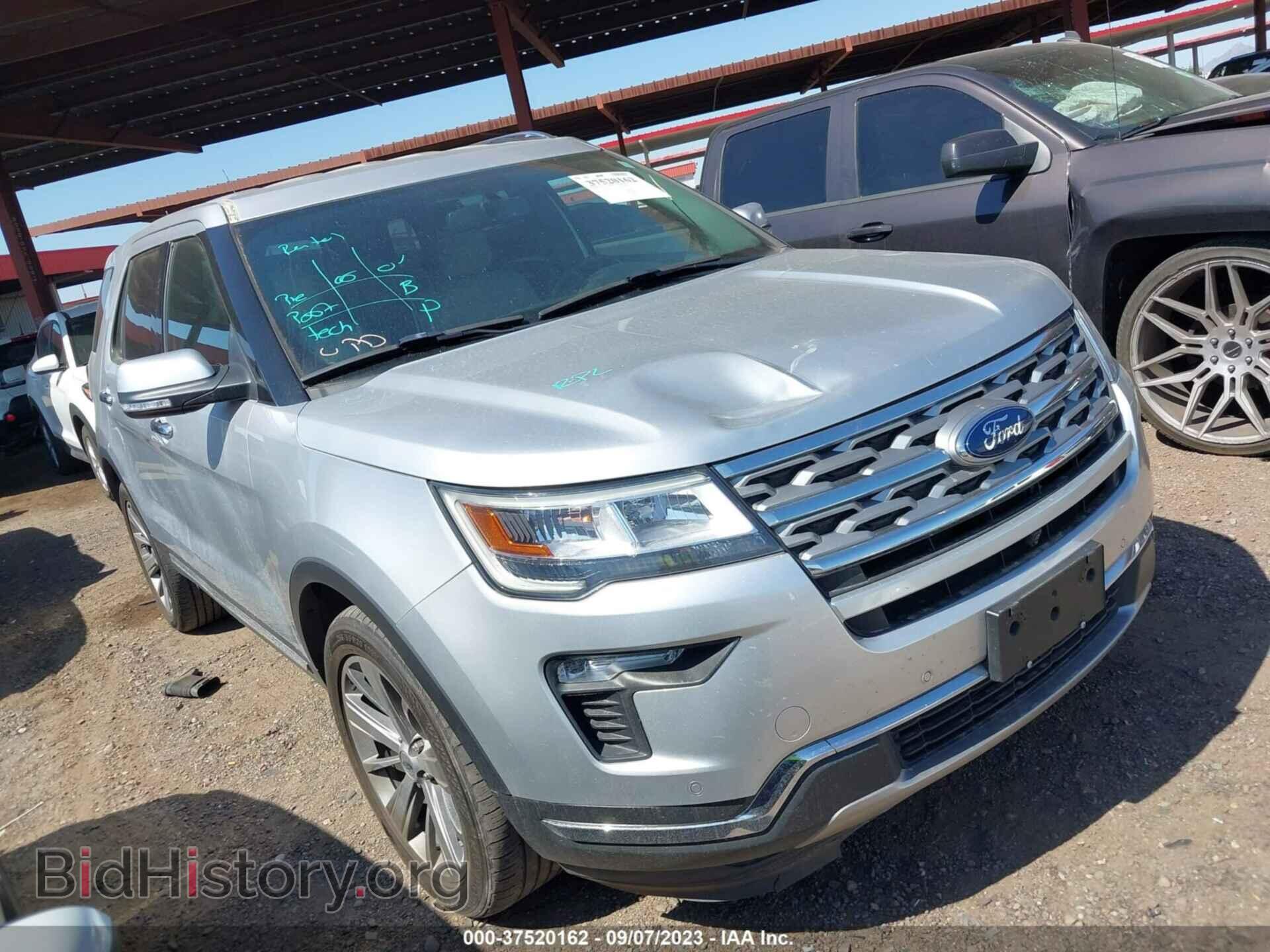 Фотография 1FM5K8F87JGB33452 - FORD EXPLORER 2018
