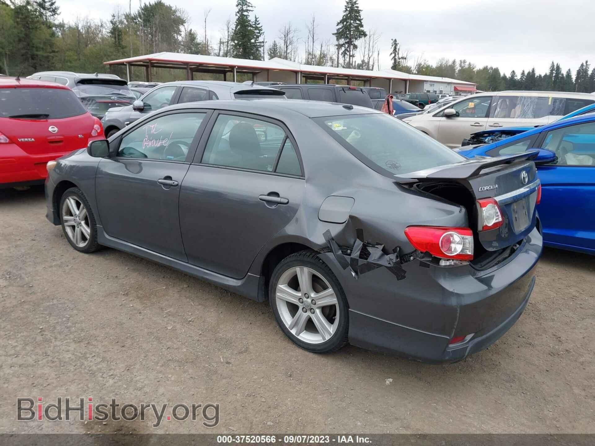 2013 TOYOTA COROLLA - VIN: 2T1BU4EE8DC123887 - Фото 3