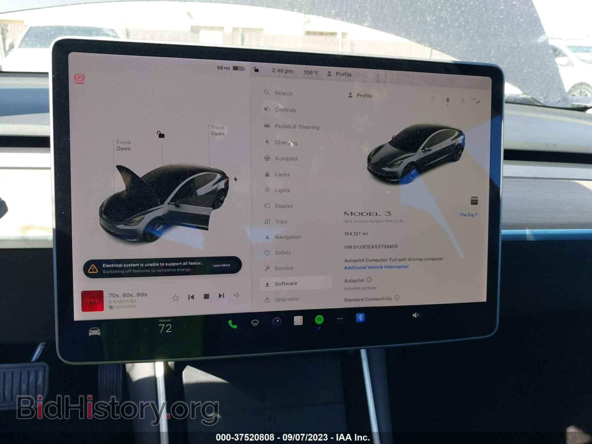 2020 TESLA MODEL 3 - VIN: 5YJ3E1EA1LF739406 - Фото 17