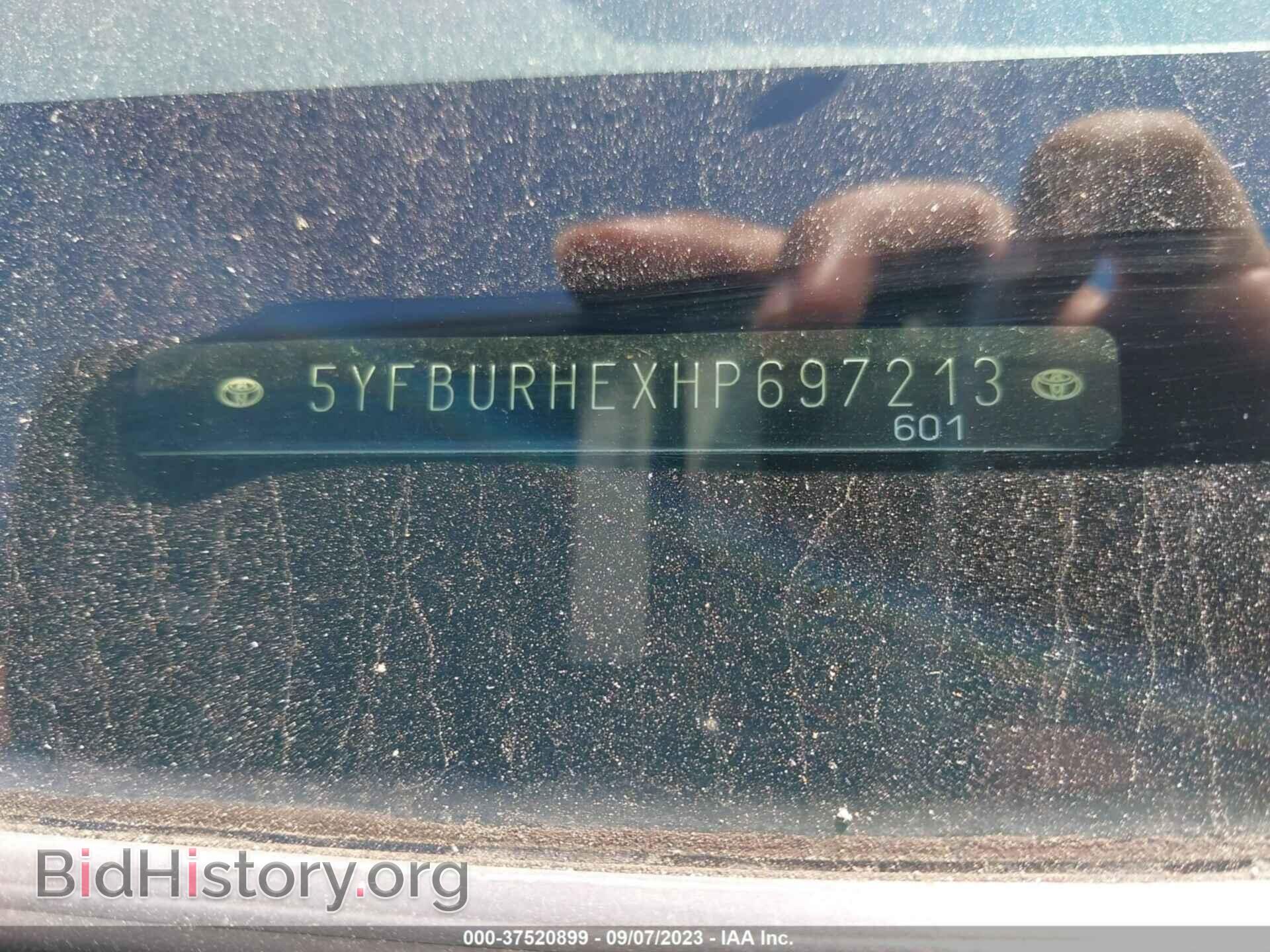 2017 TOYOTA COROLLA - VIN: 5YFBURHEXHP697213 - Фото 9