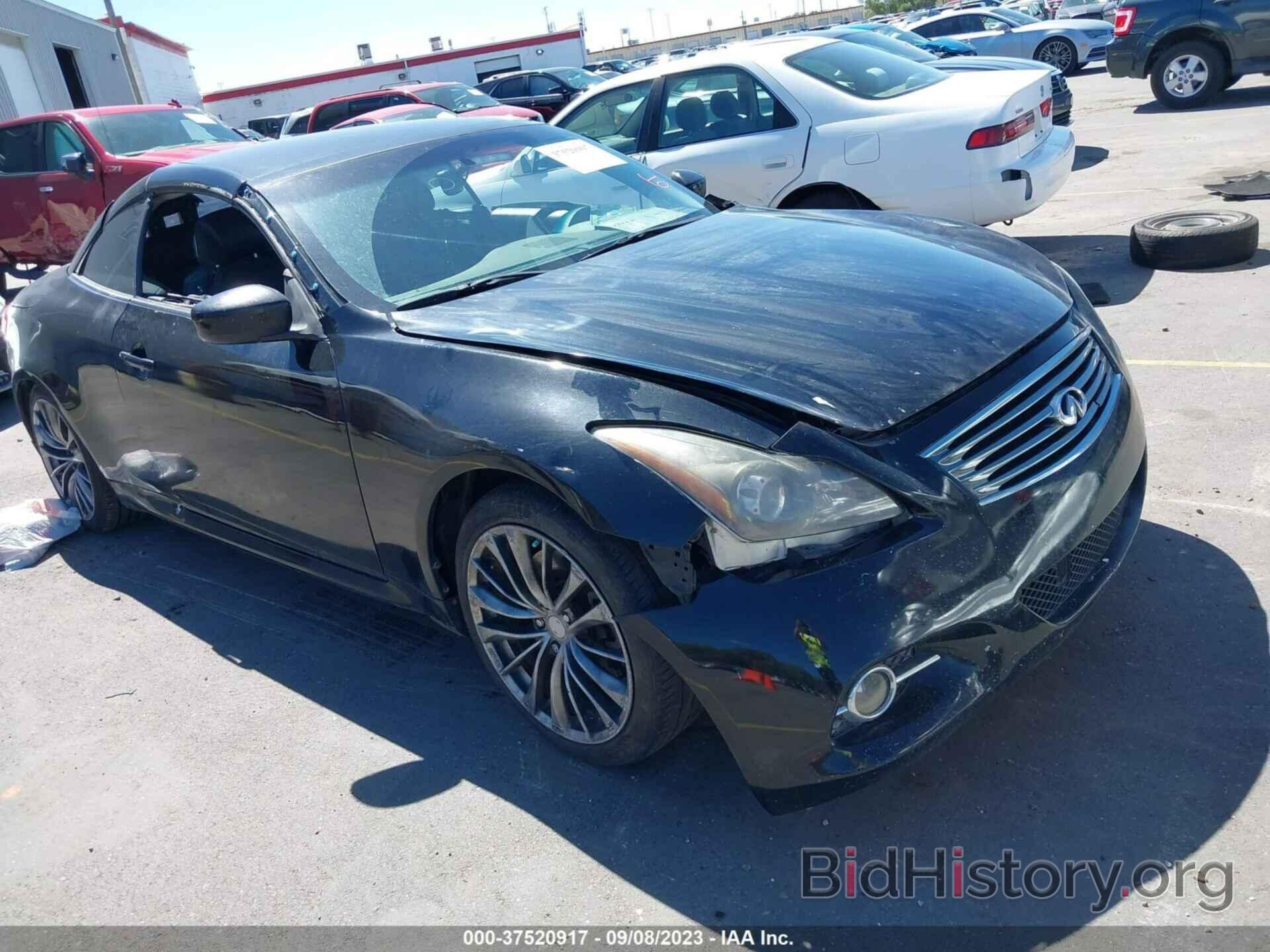 Photo JN1CV6FE8DM770503 - INFINITI G37 CONVERTIBLE 2013