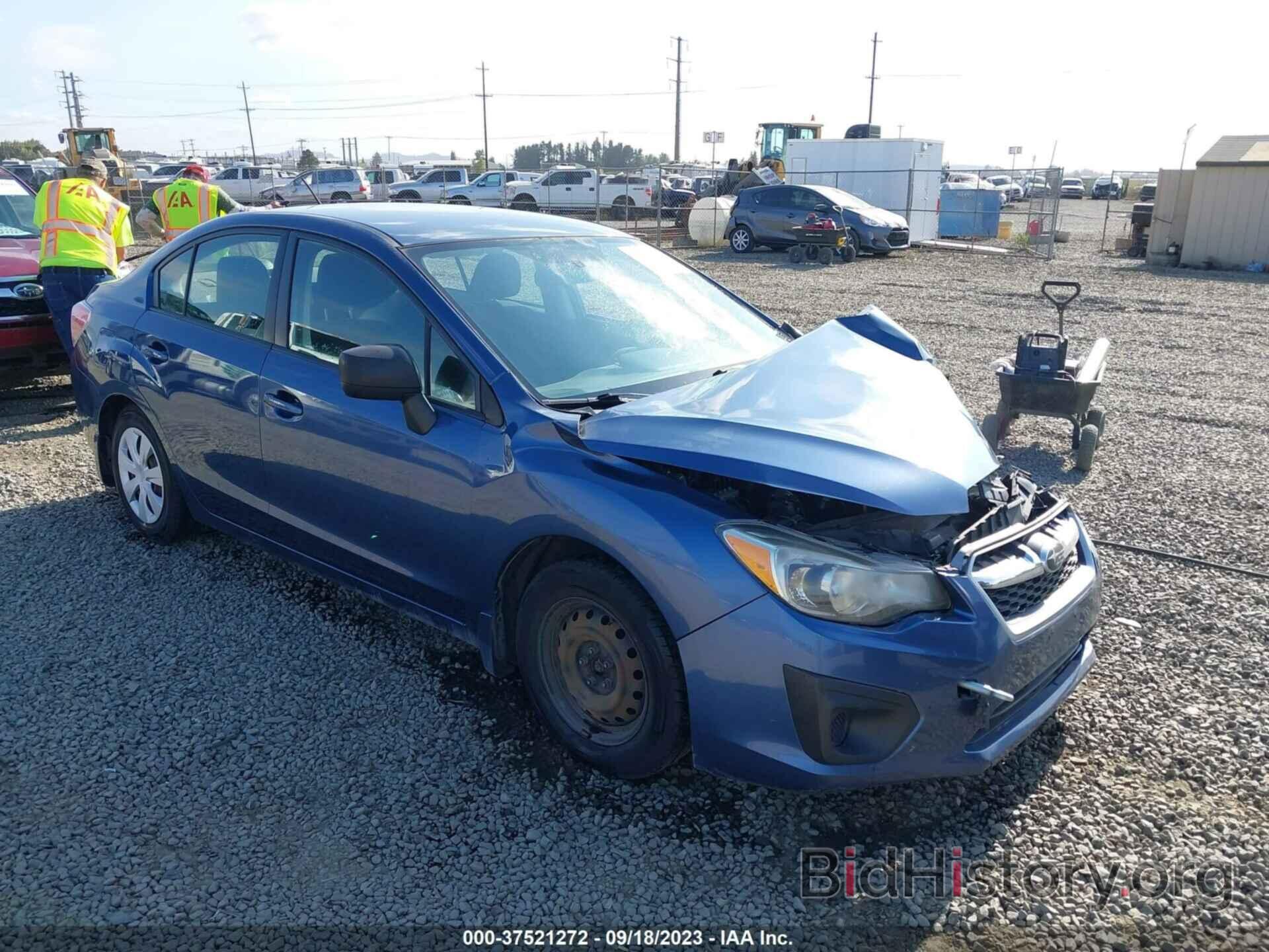 Photo JF1GJAA61CH007619 - SUBARU IMPREZA SEDAN 2012