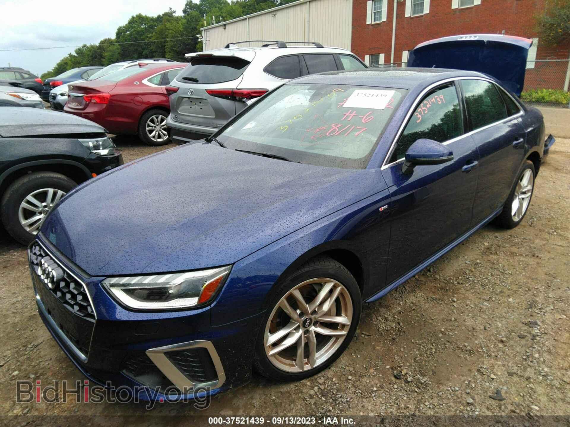 2020 AUDI A4 - VIN: WAUFNAF41LN014165 - Фото 2