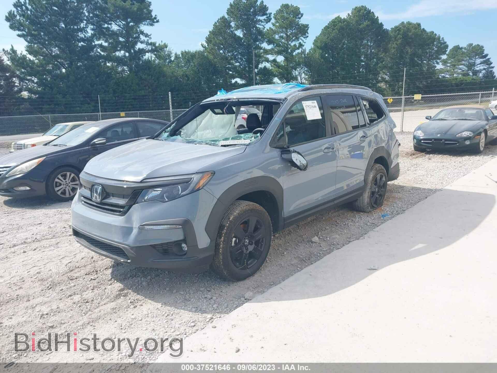 2022 HONDA PILOT - VIN: 5FNYF6H83NB089389 - Фото 2