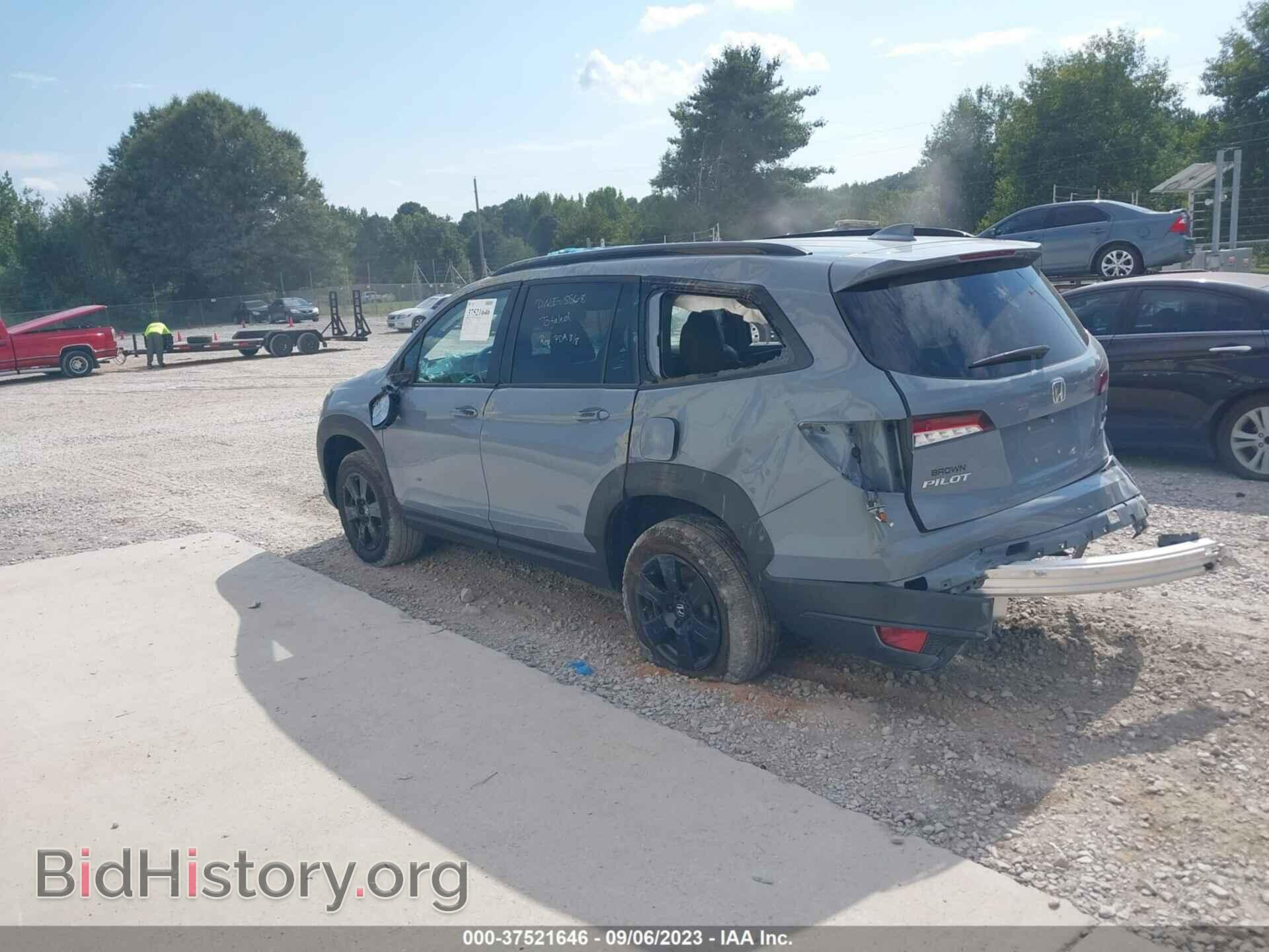 2022 HONDA PILOT - VIN: 5FNYF6H83NB089389 - Фото 3