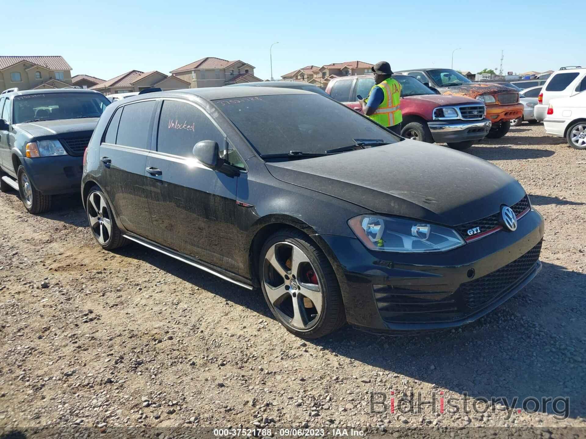 Photo 3VW4T7AU1HM067005 - VOLKSWAGEN GOLF GTI 2017