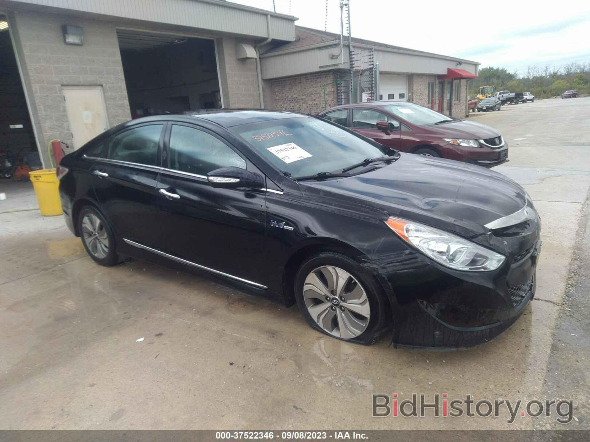 Photo KMHEC4A49DA098494 - HYUNDAI SONATA HYBRID 2013