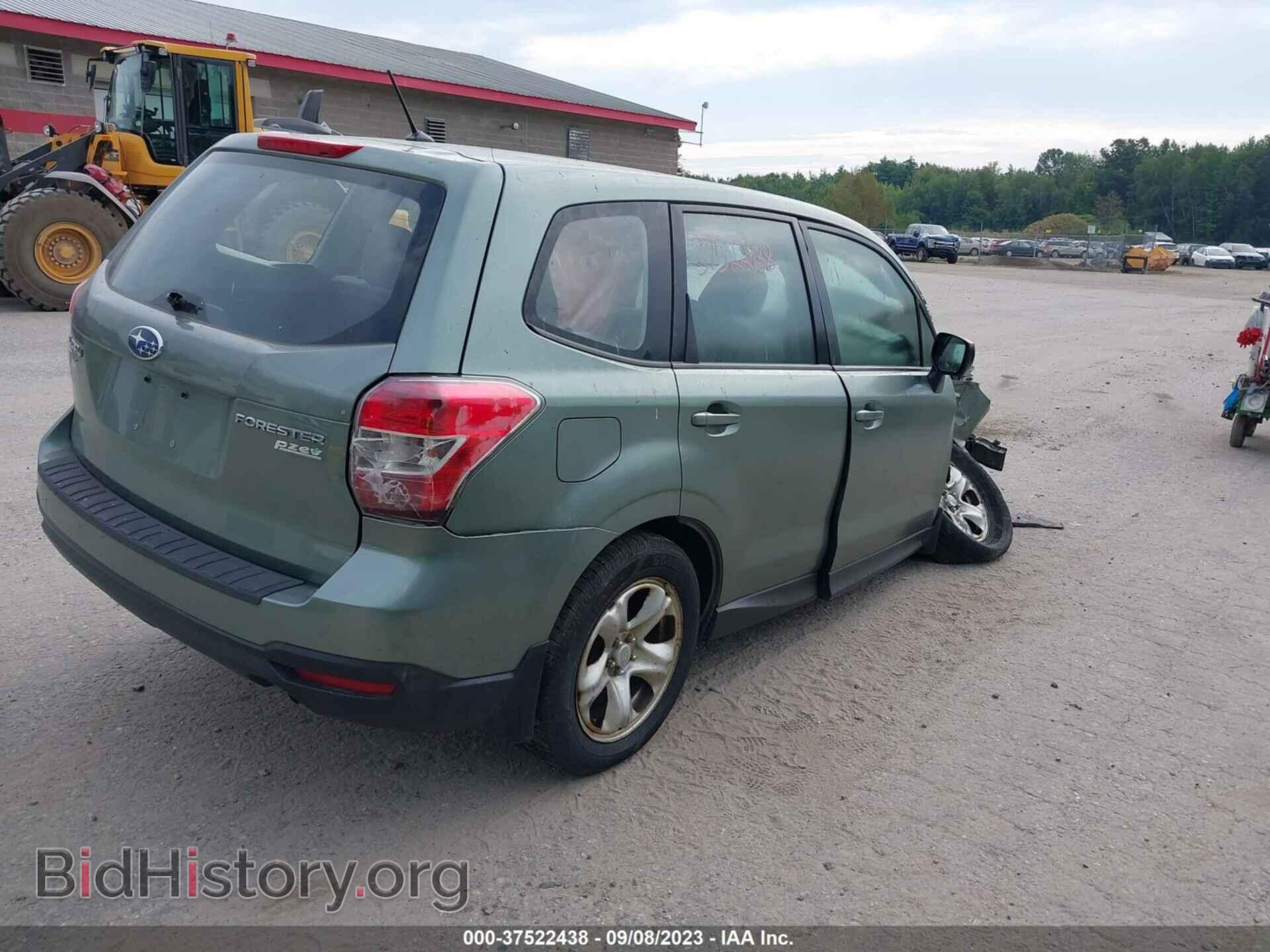 2014 SUBARU FORESTER - VIN: JF2SJAAC7EH483548 - Фото 4