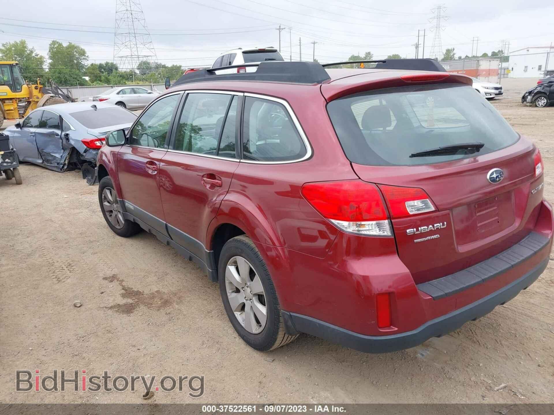 2012 SUBARU OUTBACK - VIN: 4S4BRCAC8C3280144 - Фото 3