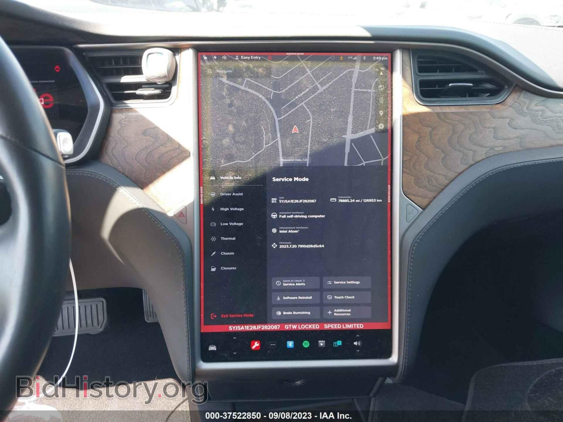 2018 TESLA MODEL S - VIN: 5YJSA1E28JF282087 - Photo 17