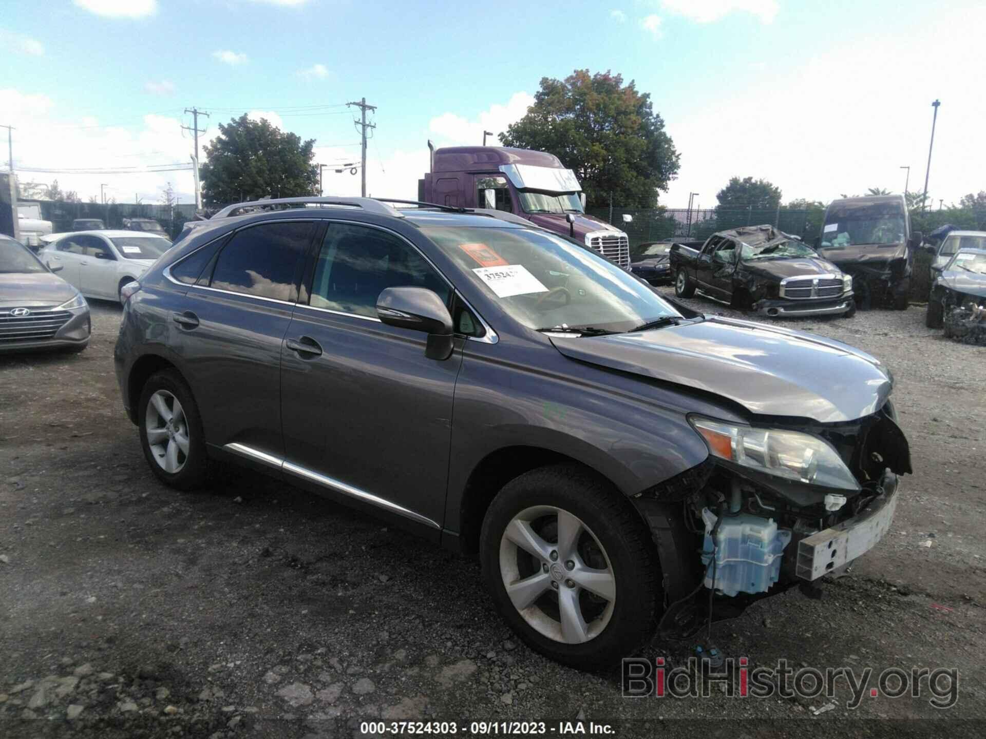 Photo 2T2BK1BA3CC138801 - LEXUS RX 350 2012