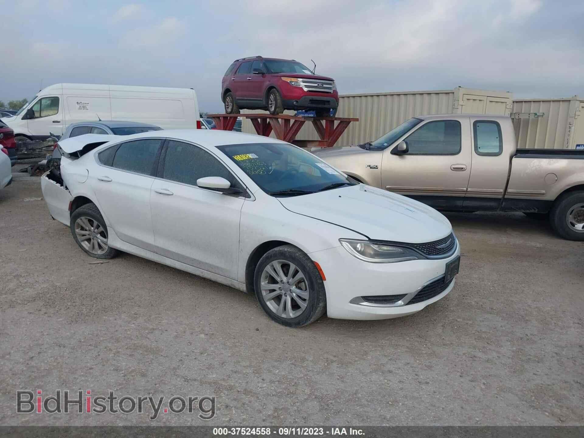 Фотография 1C3CCCABXFN737521 - CHRYSLER 200 2015