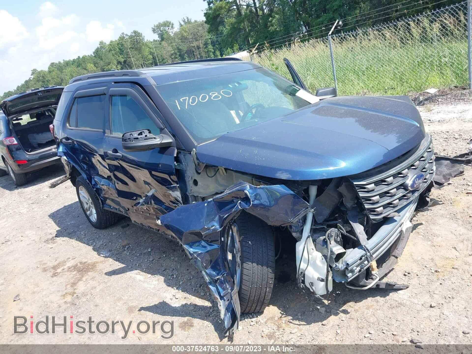 Фотография 1FM5K7B89HGB42969 - FORD EXPLORER 2017