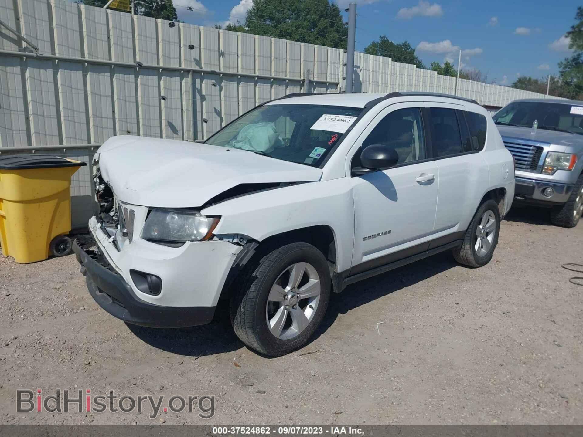 2015 JEEP COMPASS - VIN: 1C4NJCBB3FD373375 - Фото 2