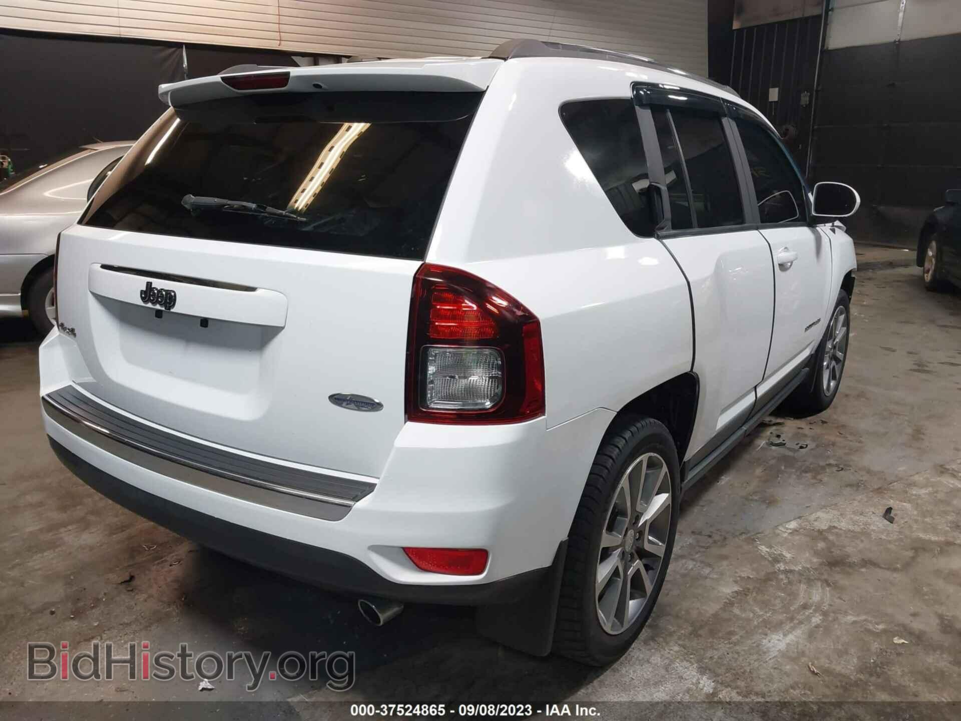 2016 JEEP COMPASS - VIN: 1C4NJDEB1GD647286 - Фото 4