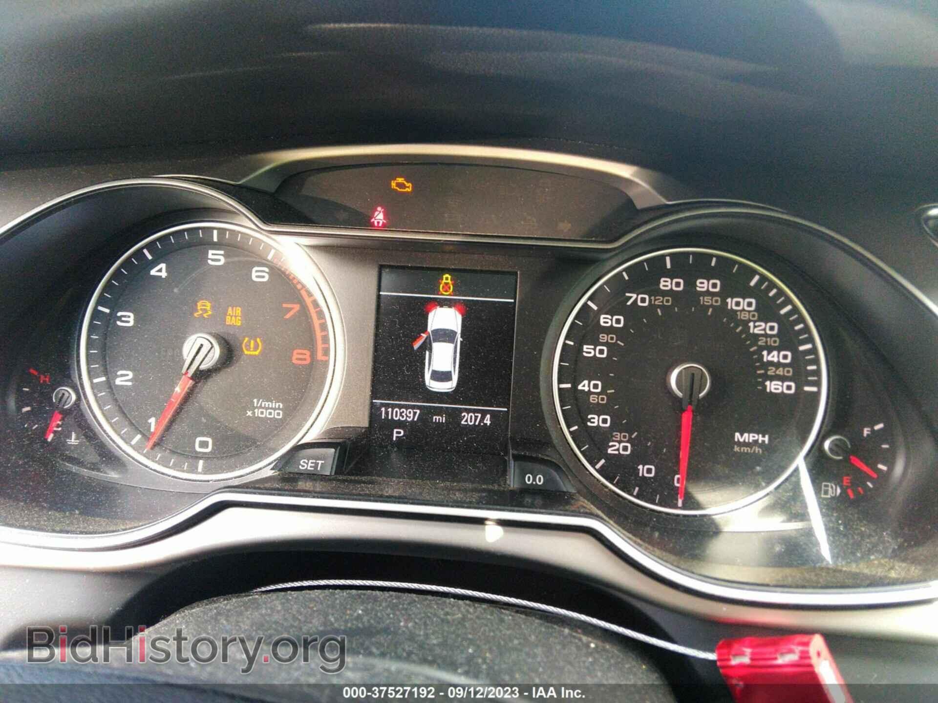 2013 AUDI A4 - VIN: WAUFFAFL3DN045567 - Фото 7
