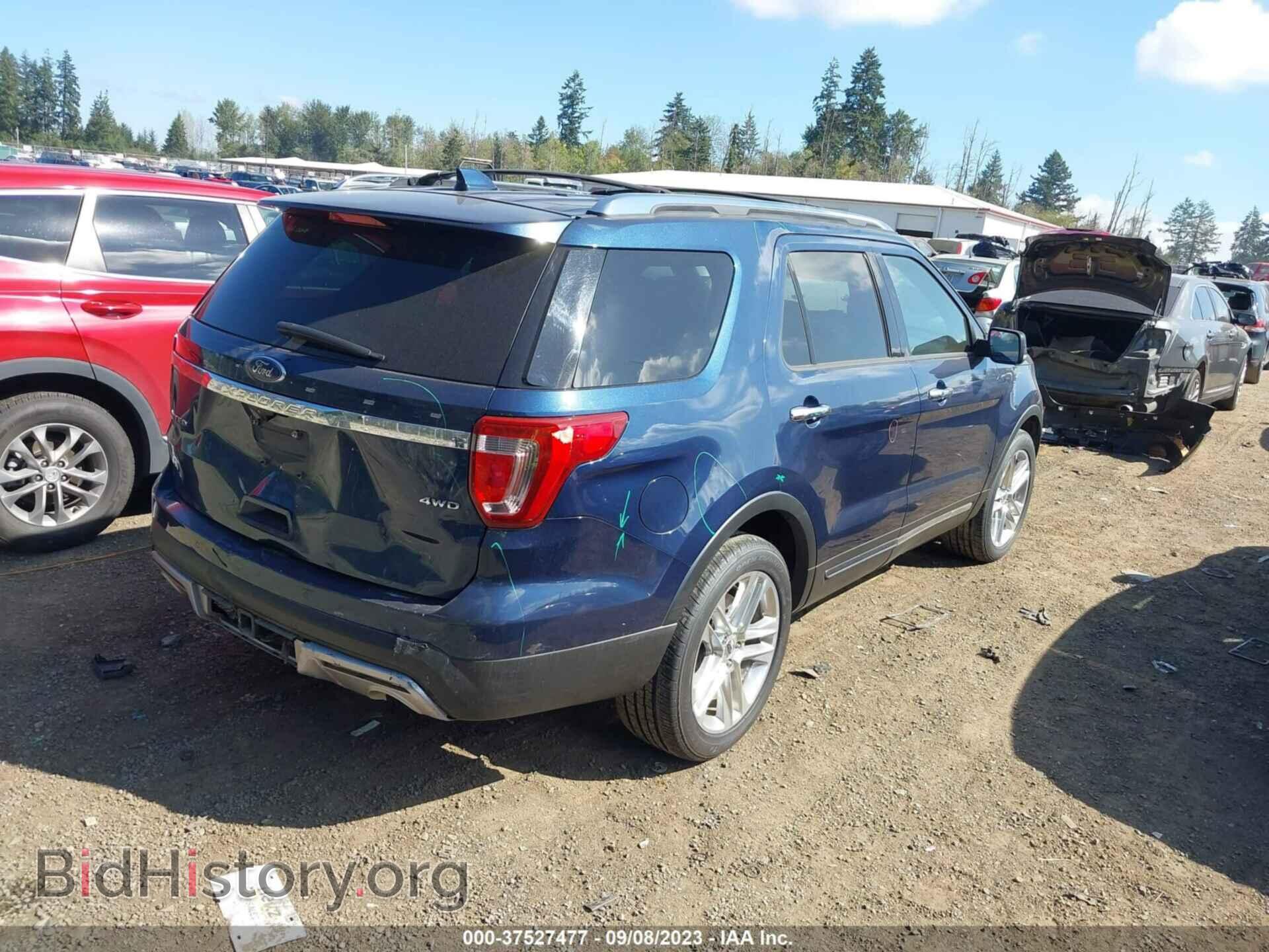 2017 FORD EXPLORER - VIN: 1FM5K8F8XHGE00433 - Фото 4