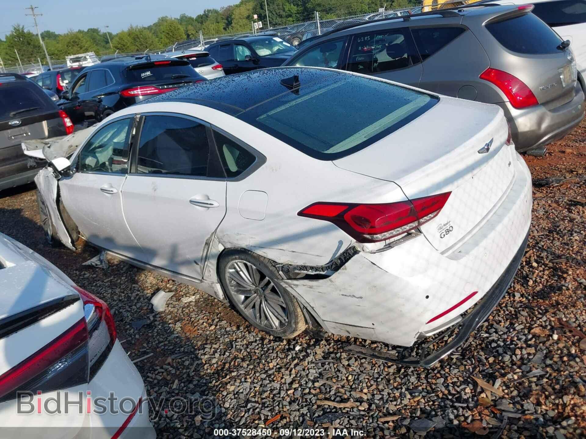 2018 GENESIS G80 - VIN: KMHGN4JE7JU242534 - Фото 3
