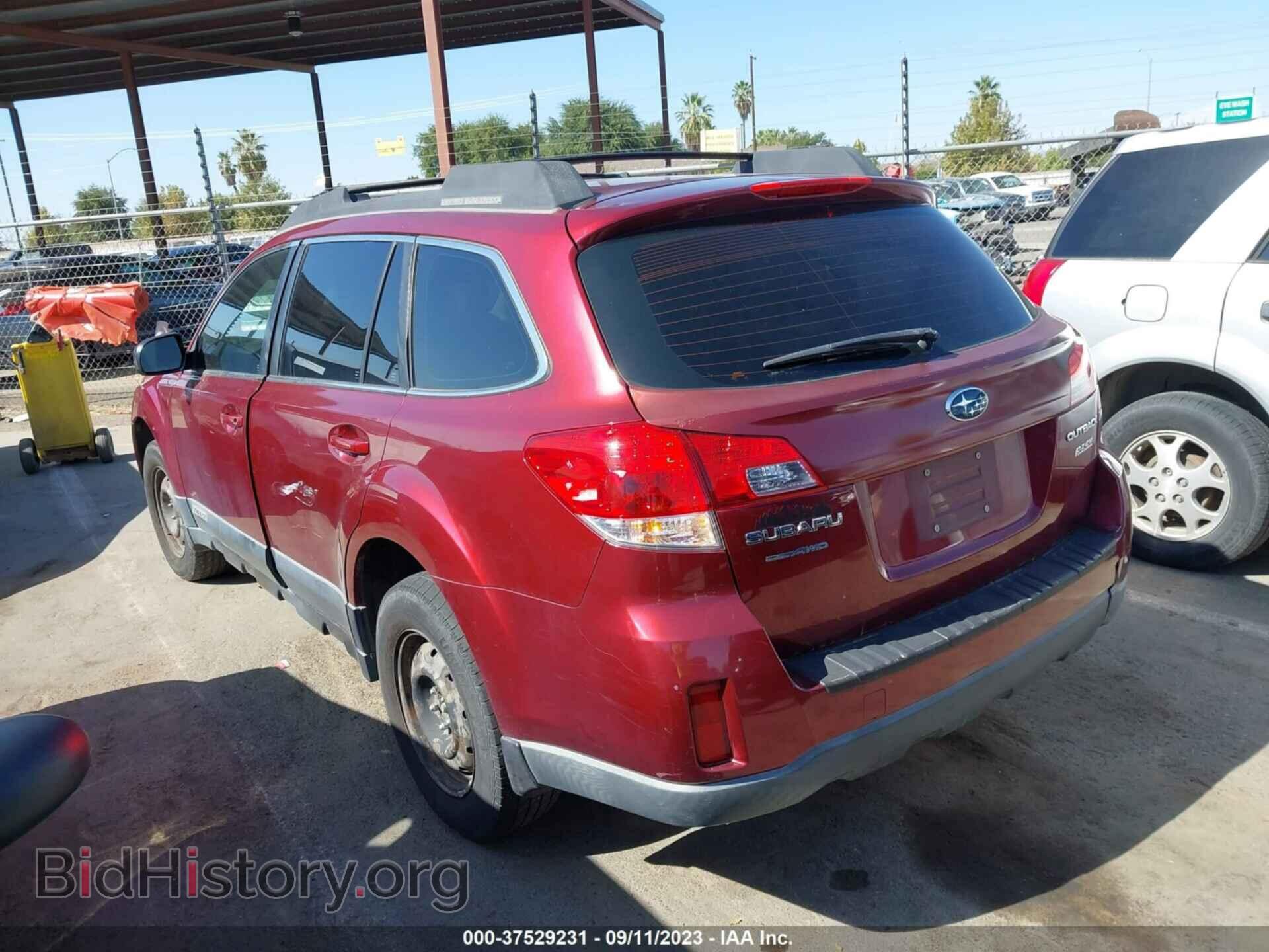 2012 SUBARU OUTBACK - VIN: 4S4BRBACXC3204600 - Фото 3