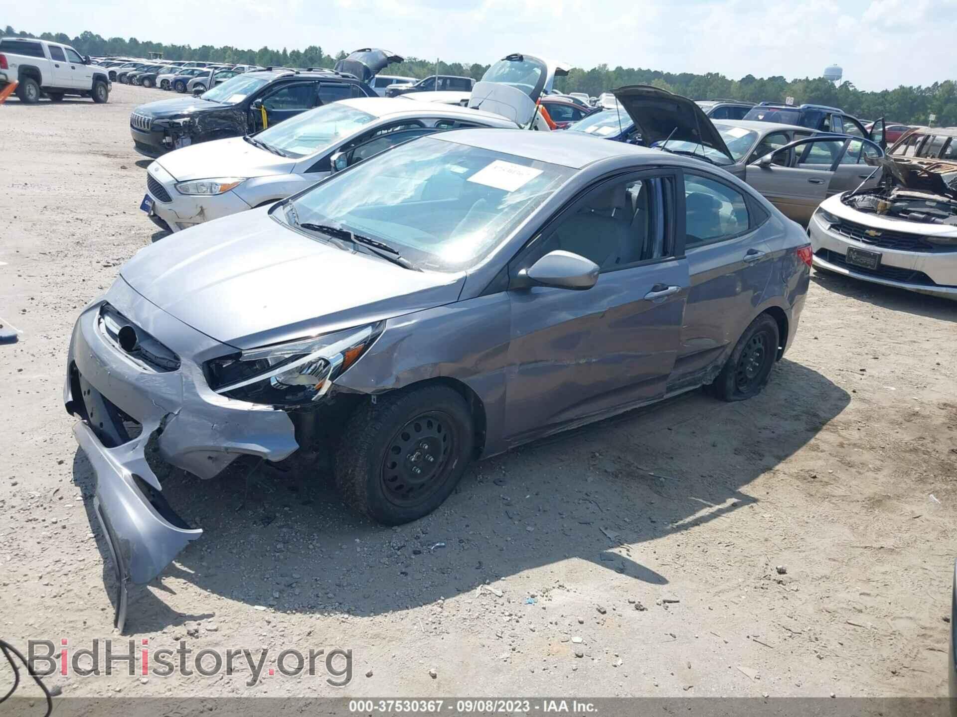 2017 HYUNDAI ACCENT - VIN: KMHCT4AE8HU174548 - Фото 2