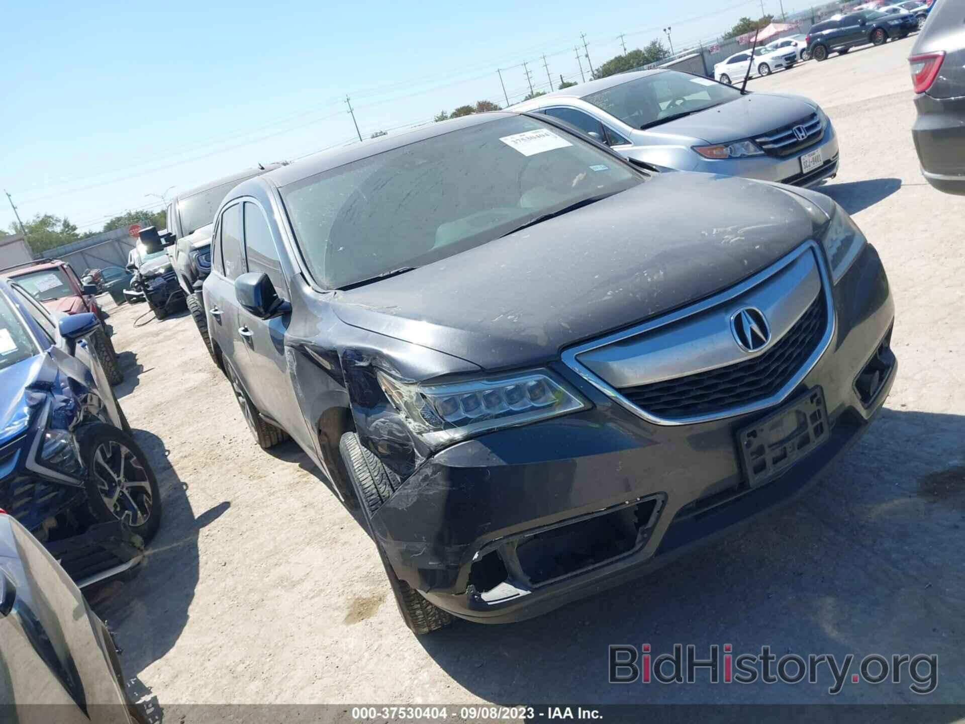 Фотография 5FRYD3H46GB019825 - ACURA MDX 2016