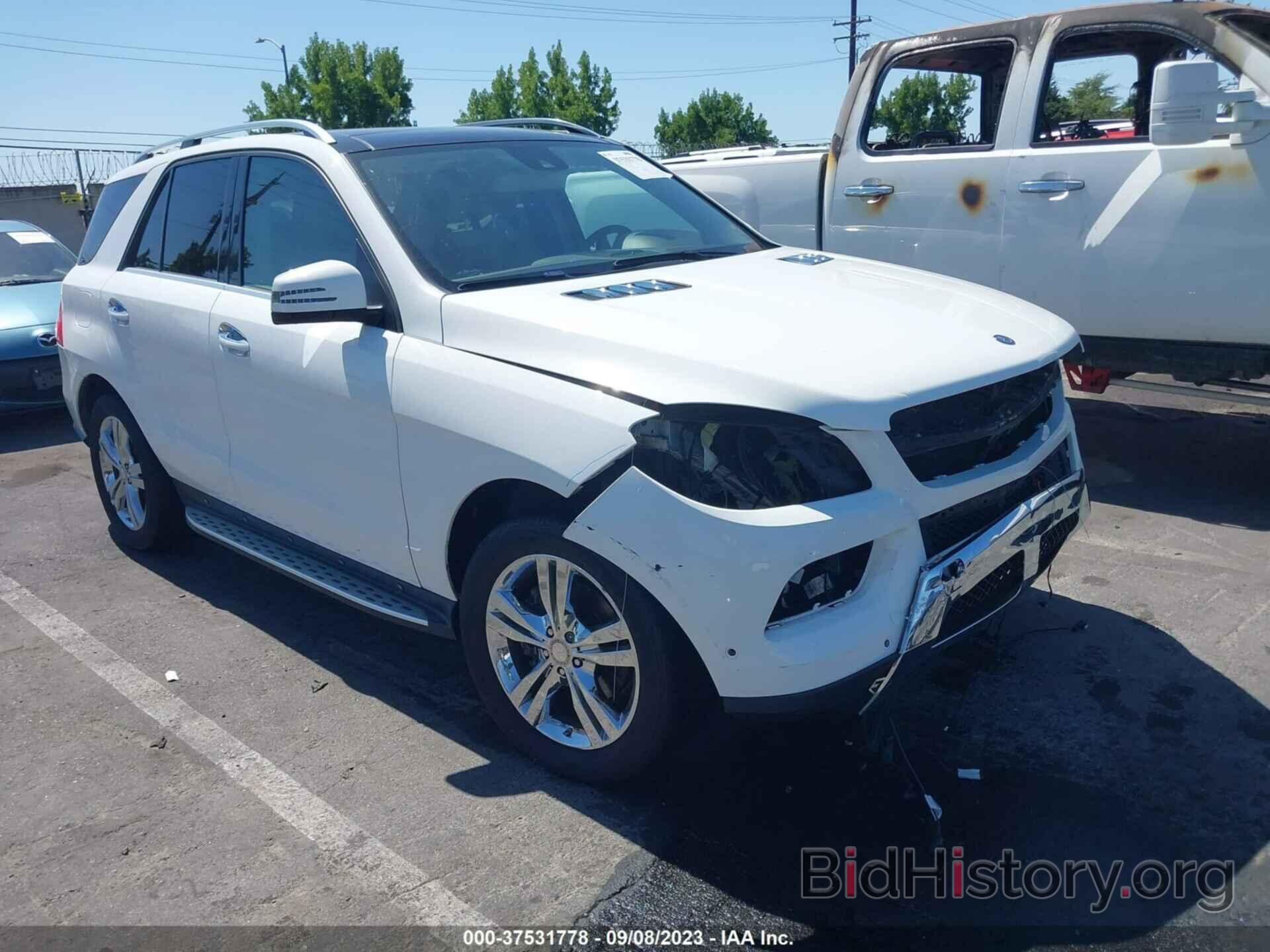 Photo 4JGDA5HB3FA588489 - MERCEDES-BENZ M-CLASS 2015