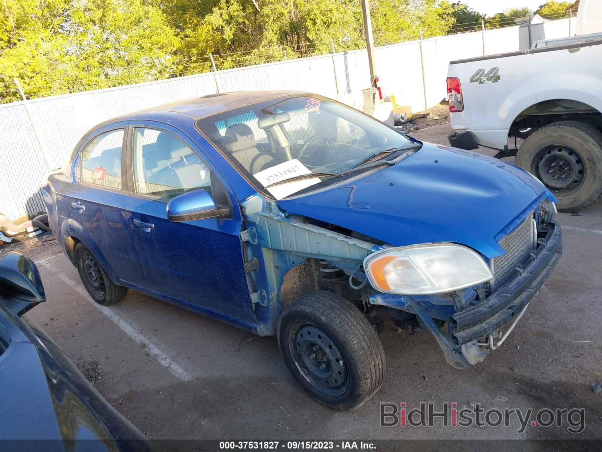 Photo KL1TD5DE6AB117289 - CHEVROLET AVEO 2010