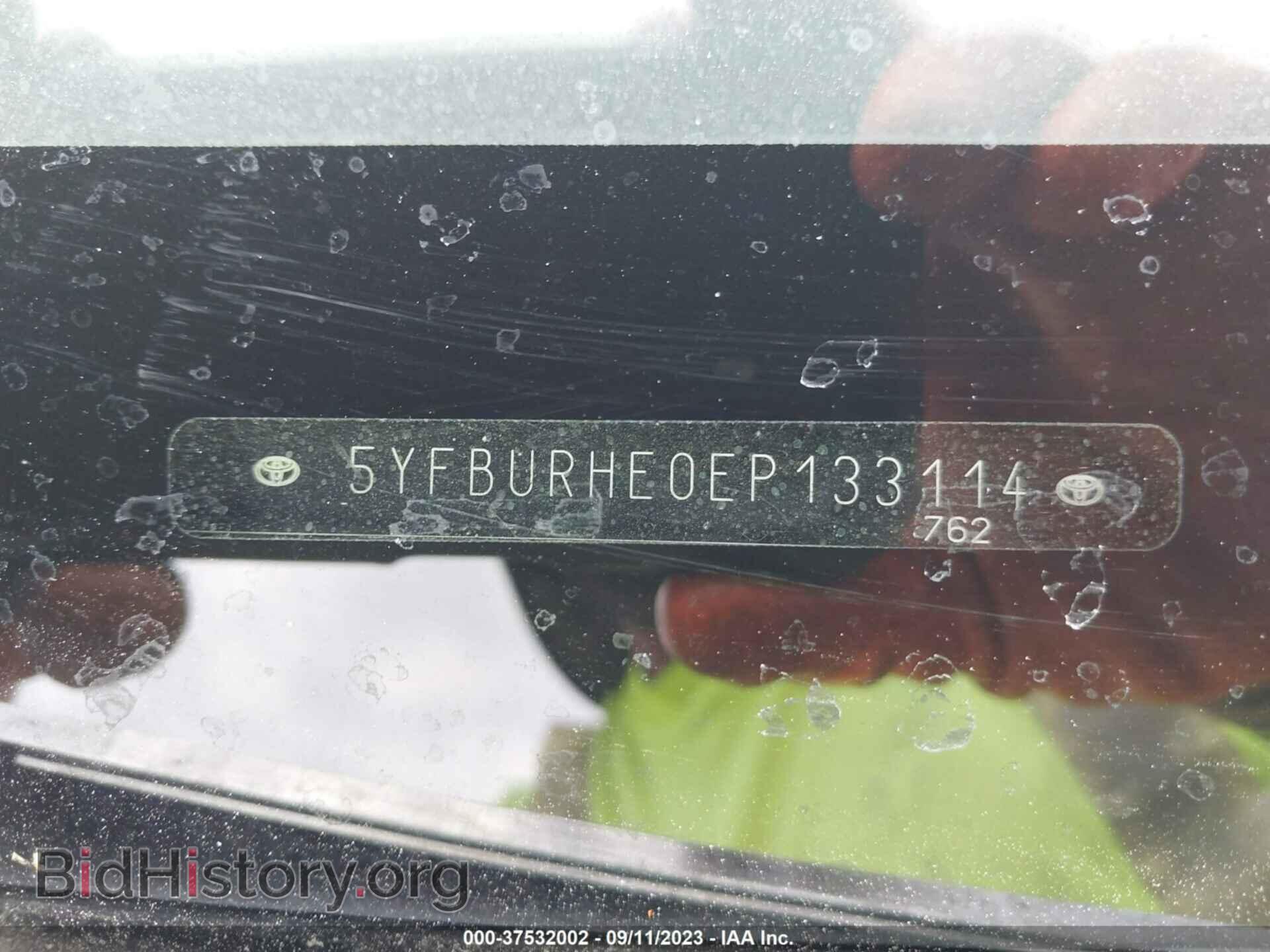 2014 TOYOTA COROLLA - VIN: 5YFBURHE0EP133114 - Photo 9