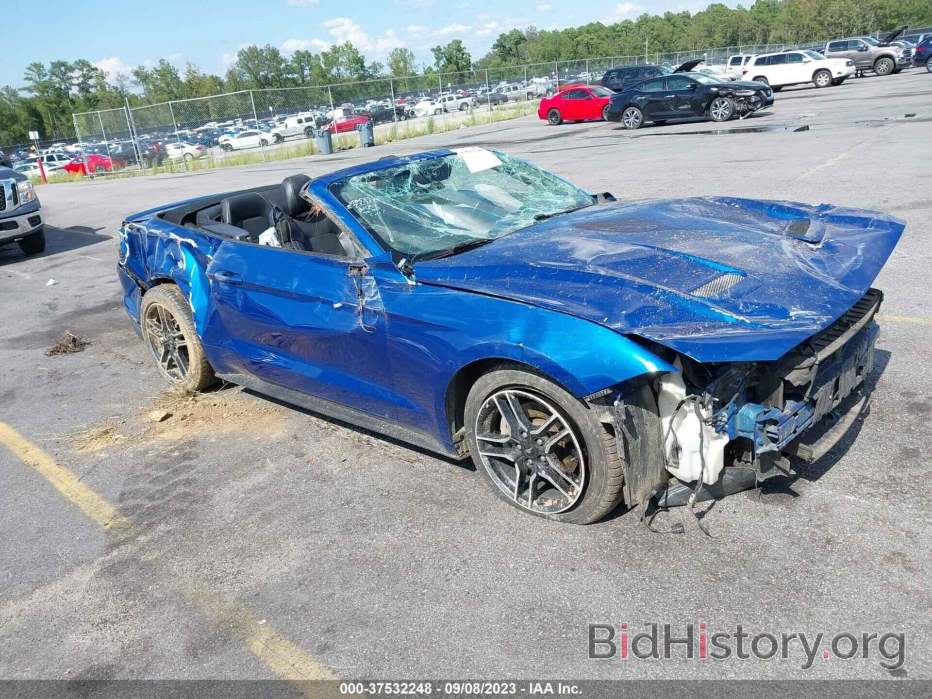 Photo 1FATP8UH7J5124493 - FORD MUSTANG 2018