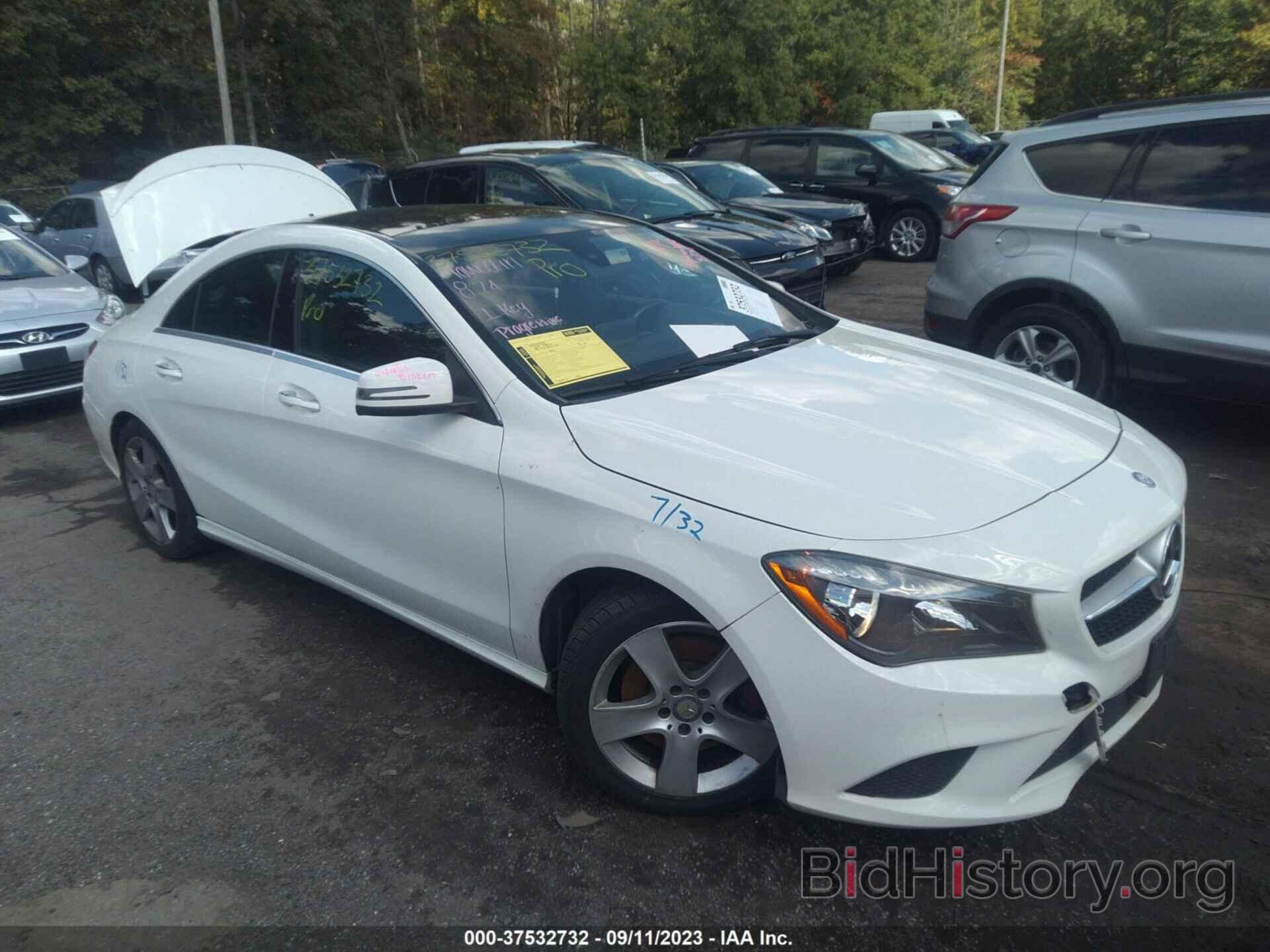 Photo WDDSJ4GB2FN244027 - MERCEDES-BENZ CLA-CLASS 2015