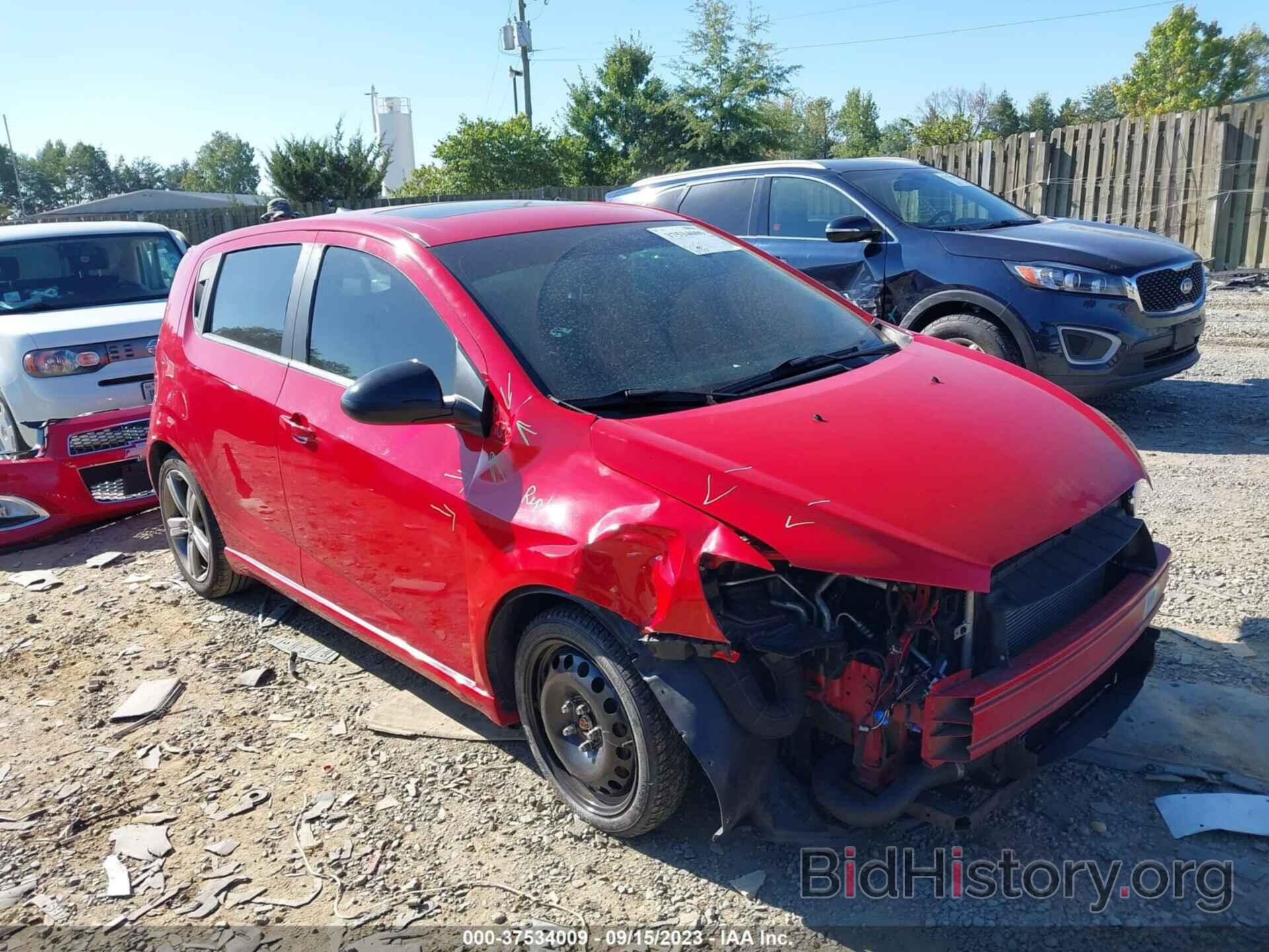 Photo 1G1JG6SB5D4211395 - CHEVROLET SONIC 2013