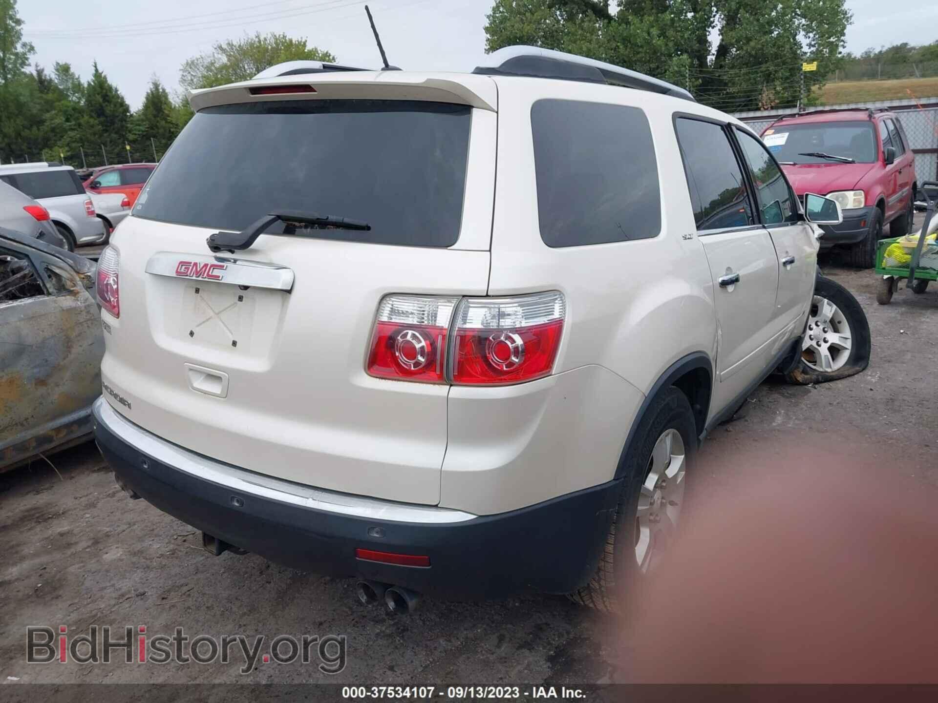 2009 GMC ACADIA - VIN: 1GKER23D69J170025 - Фото 4
