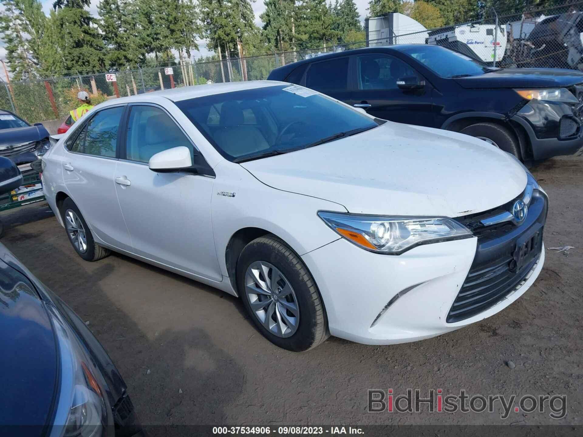 Photo 4T1BD1FK1FU169145 - TOYOTA CAMRY HYBRID 2015