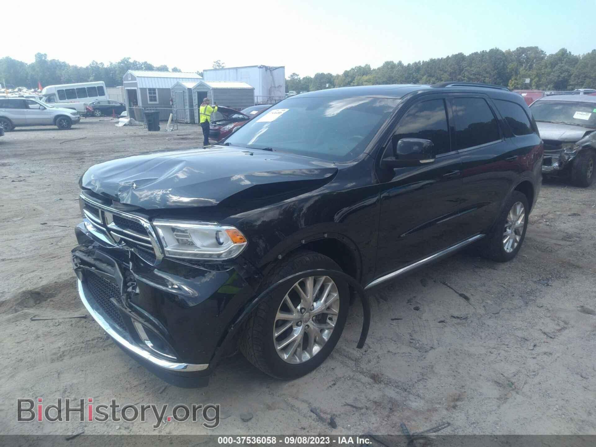 2016 DODGE DURANGO - VIN: 1C4RDJDG7GC433591 - Фото 2