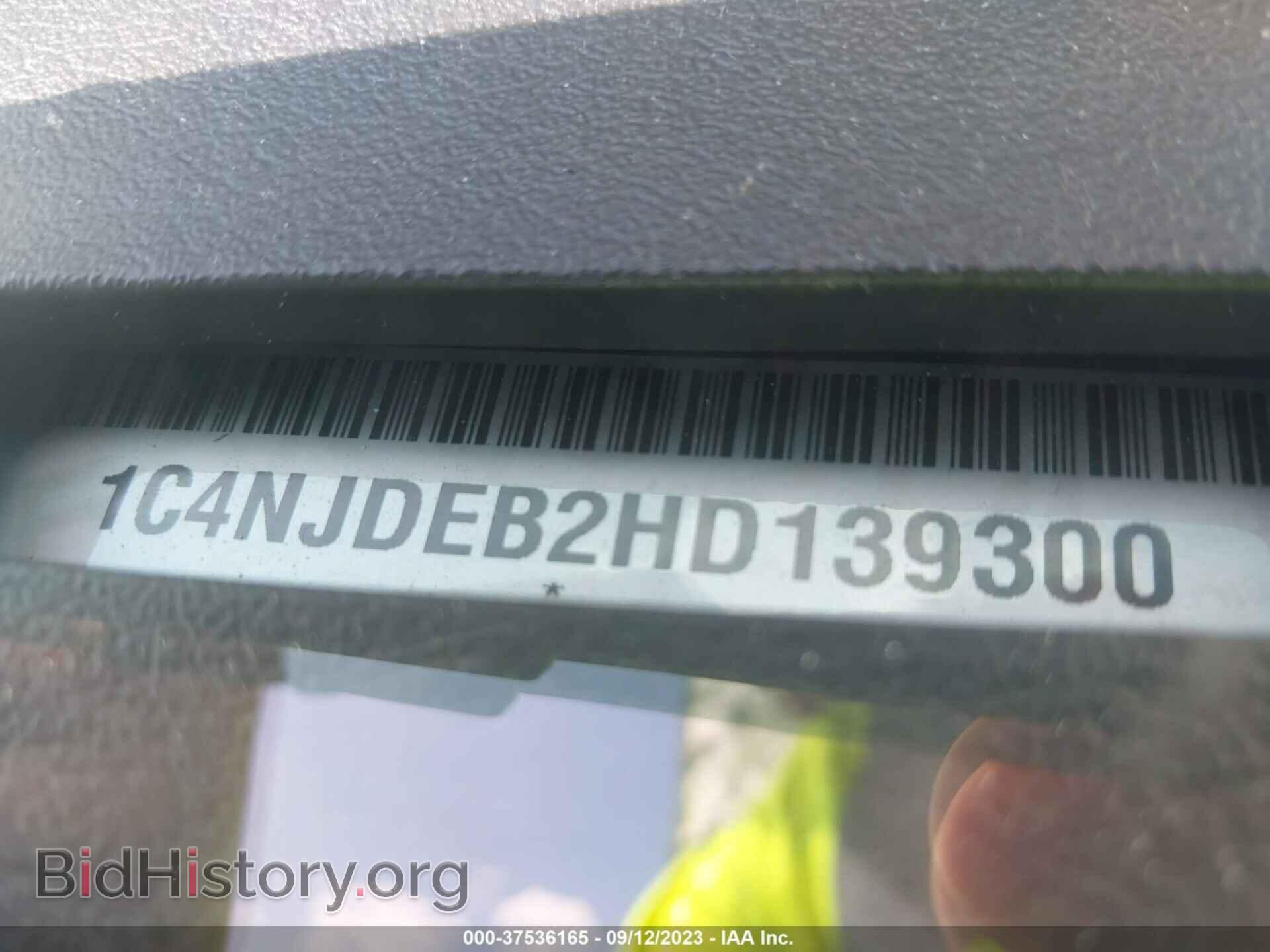 2017 JEEP COMPASS - VIN: 1C4NJDEB2HD139300 - Фото 9