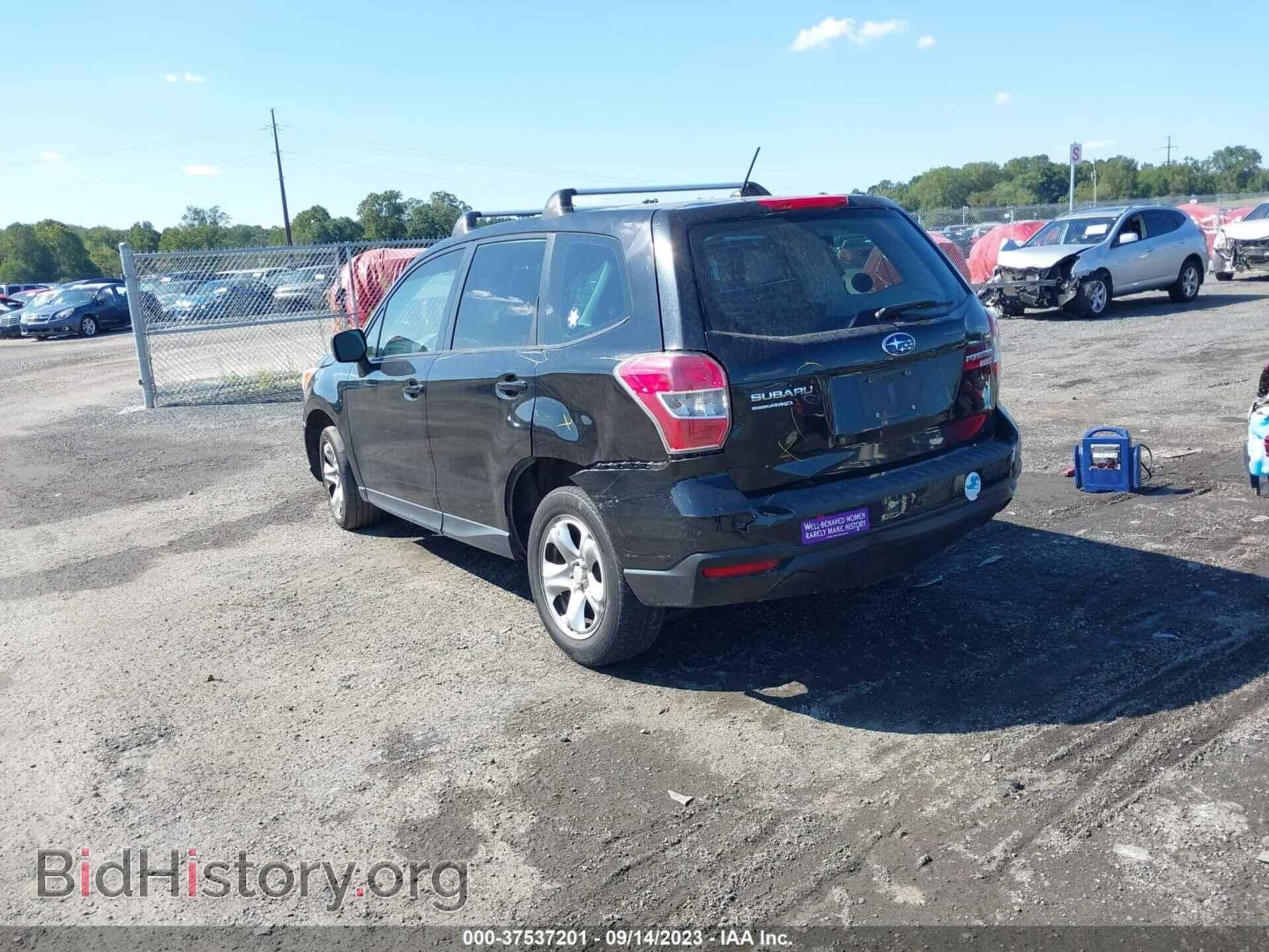 2014 SUBARU FORESTER - VIN: JF2SJAAC5EH535520 - Фото 3