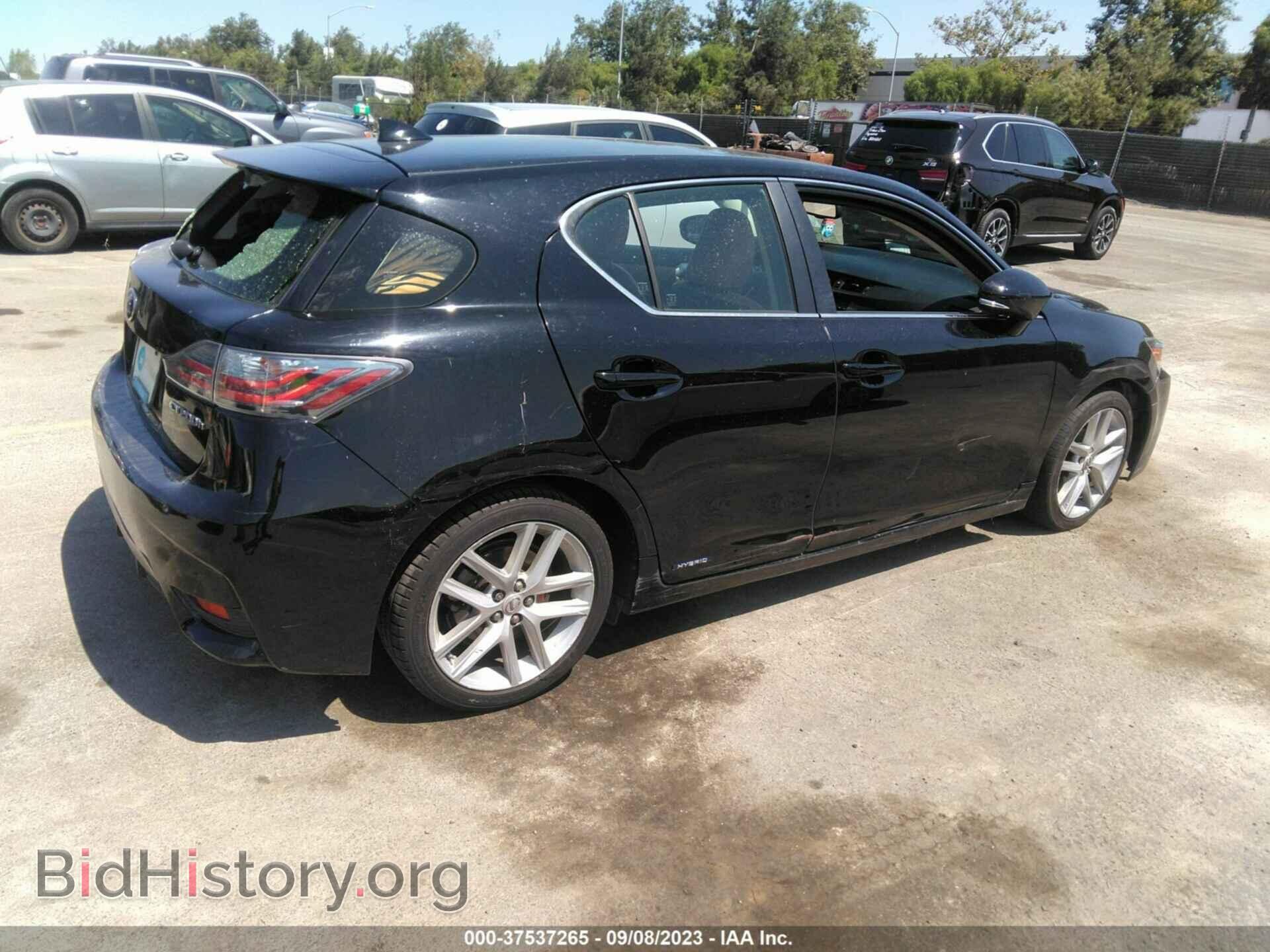 2014 LEXUS CT 200H - VIN: JTHKD5BH4E2201097 - Фото 6