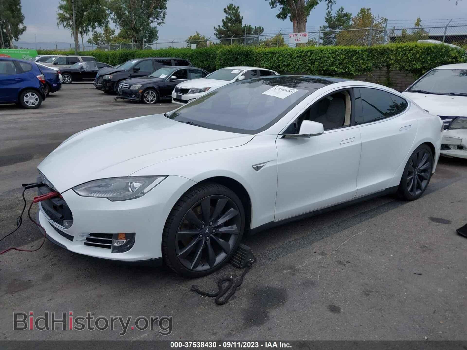2013 TESLA MODEL S - VIN: 5YJSA1DP2DFP13251 - Фото 2