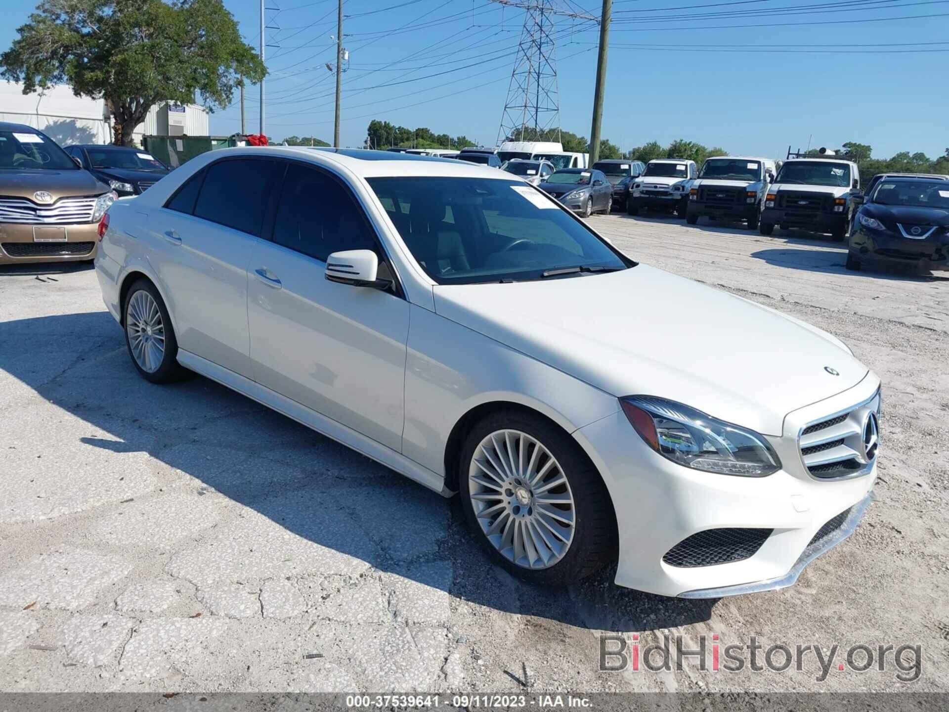 Photo WDDHF5KBXGB281760 - MERCEDES-BENZ E-CLASS 2016