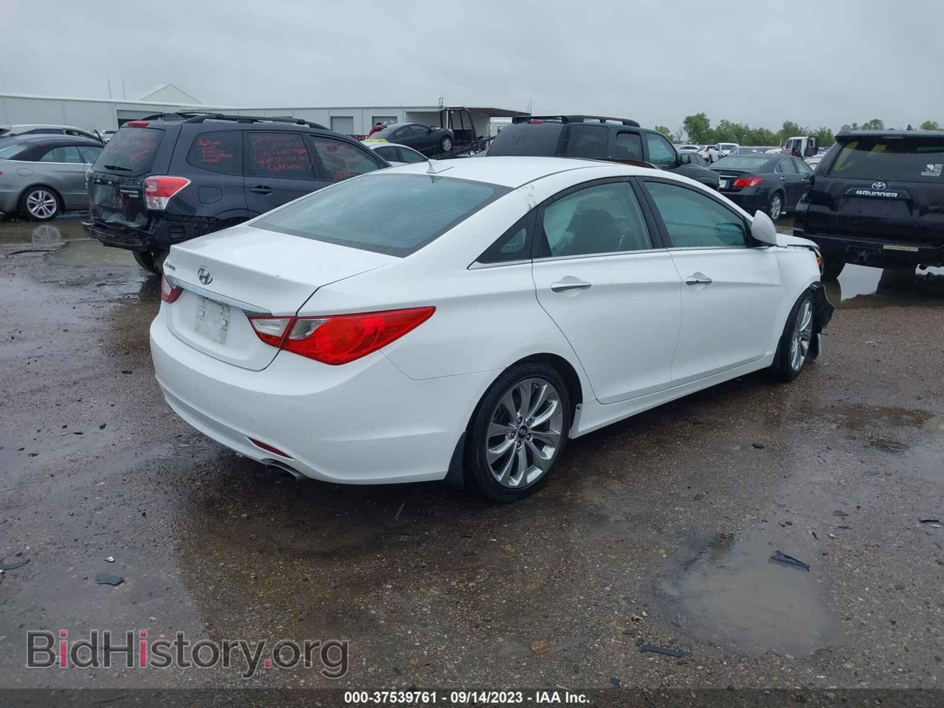 2013 HYUNDAI SONATA - VIN: 5NPEC4AC7DH593328 - Фото 4