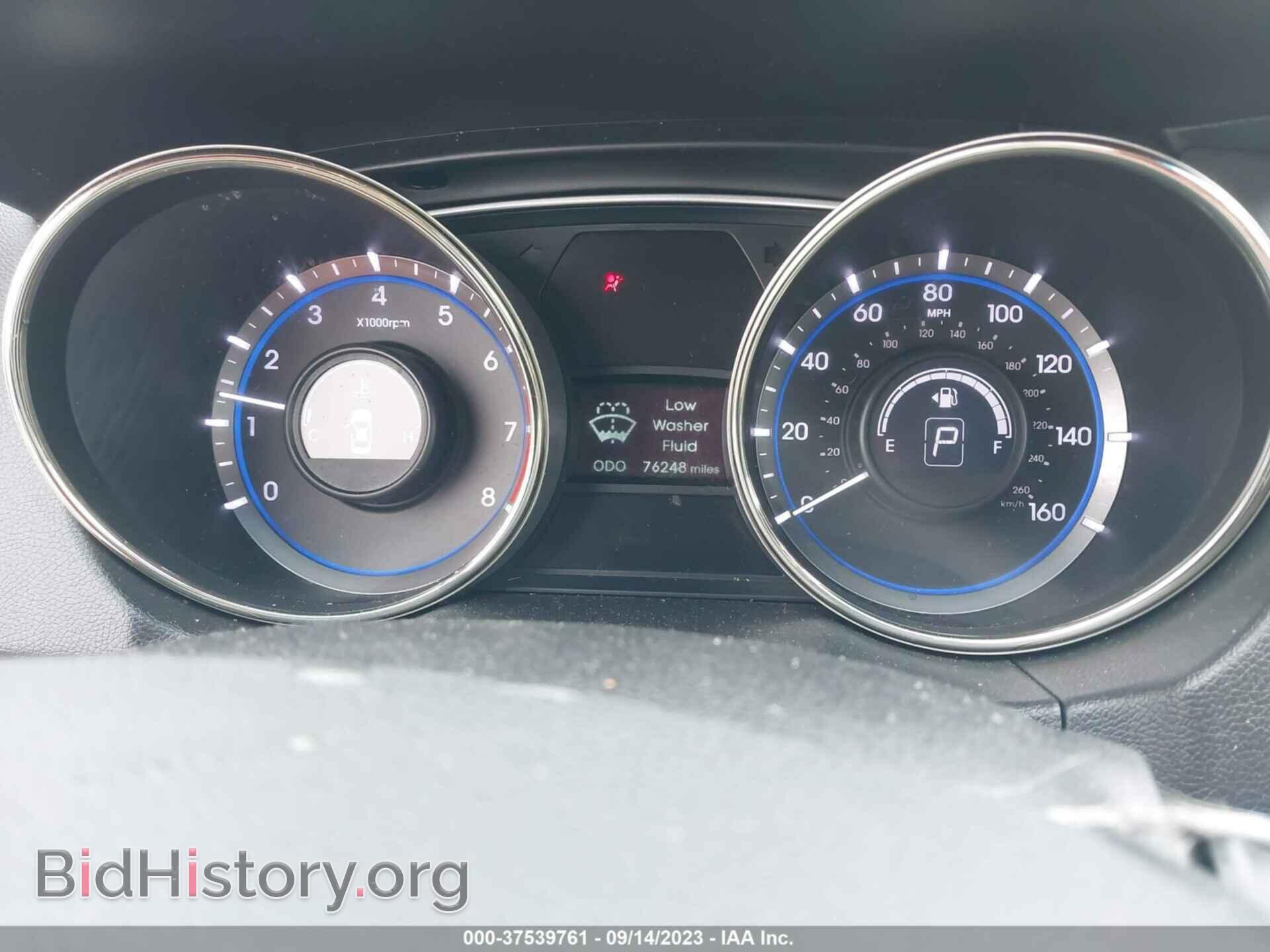 2013 HYUNDAI SONATA - VIN: 5NPEC4AC7DH593328 - Фото 7