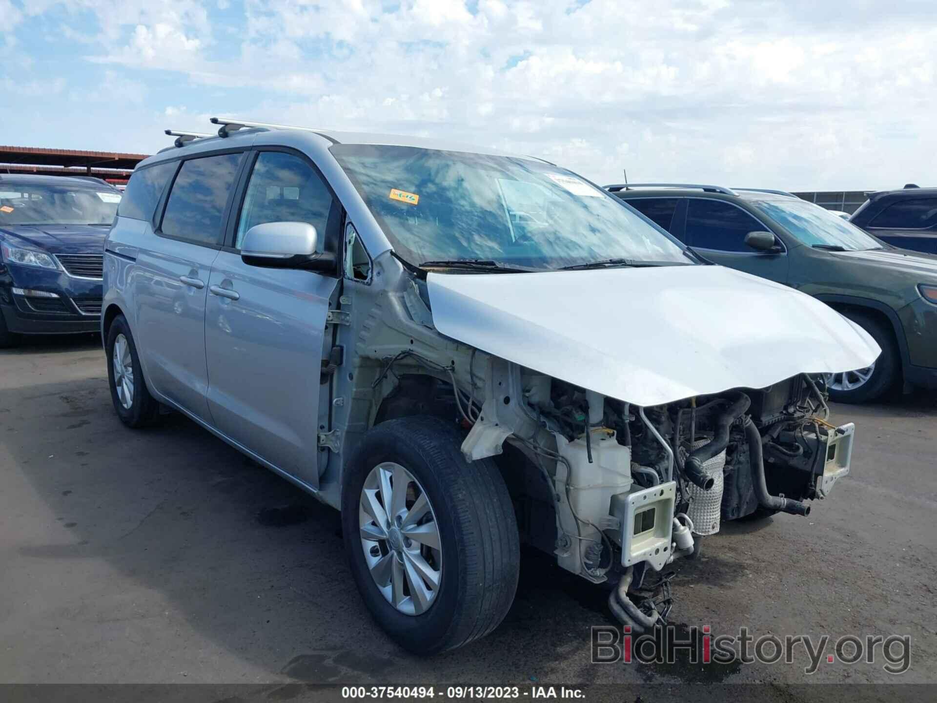 Photo KNDMB5C1XG6164716 - KIA SEDONA 2016