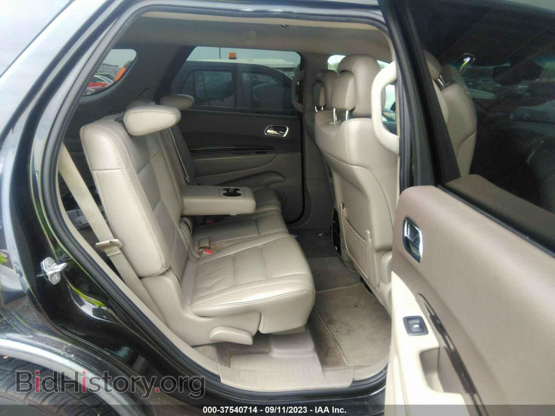 2012 DODGE DURANGO - VIN: 1C4RDHDG2CC173023 - Фото 8